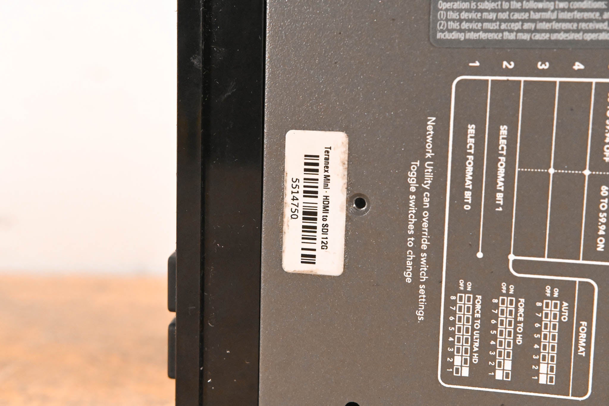 Blackmagic Design Teranex Mini HDMI to SDI 12G w/ Smart Panel