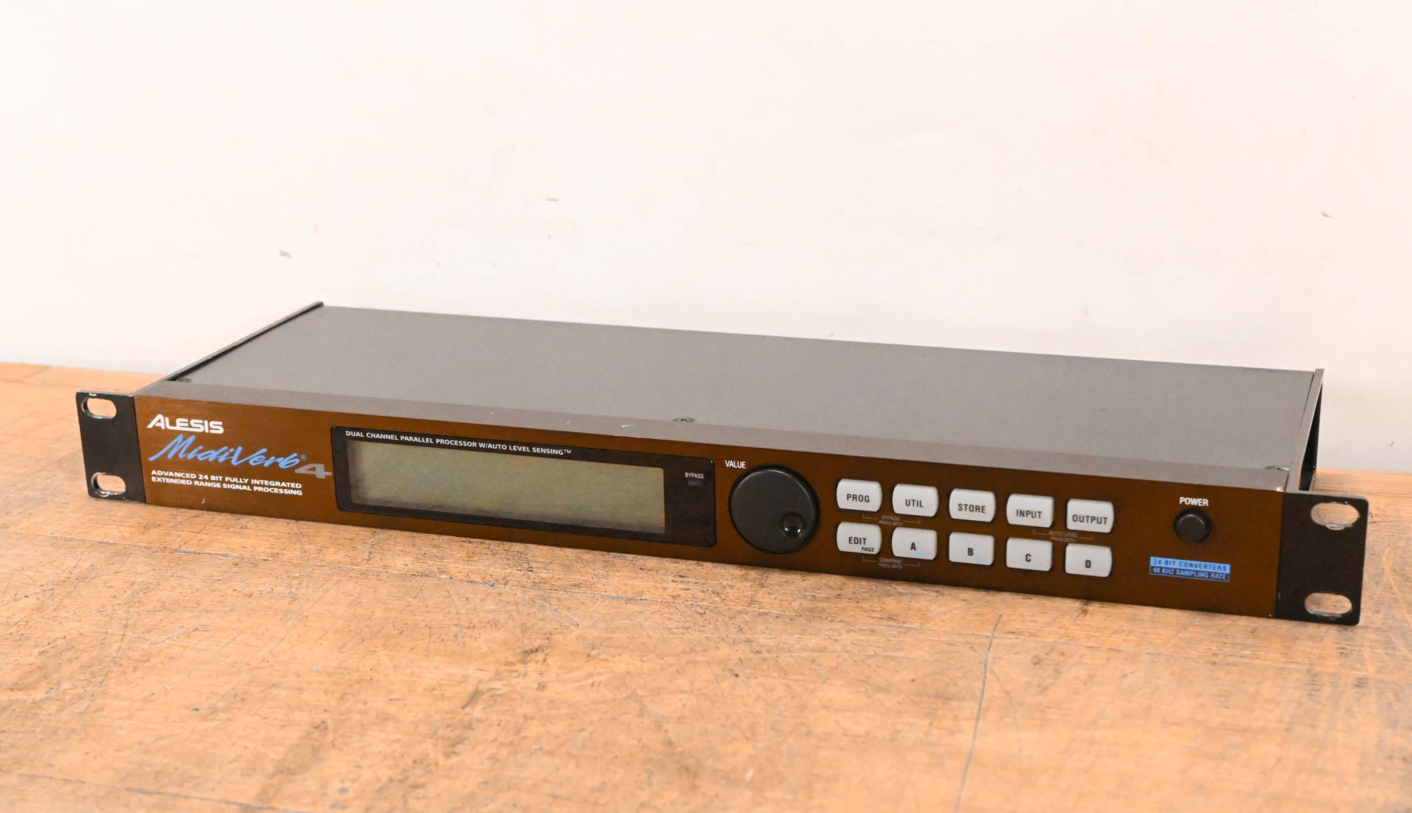 Alesis MidiVerb 4 Dual-Channel Parallel Multi-Effects Processor (NO PSU)