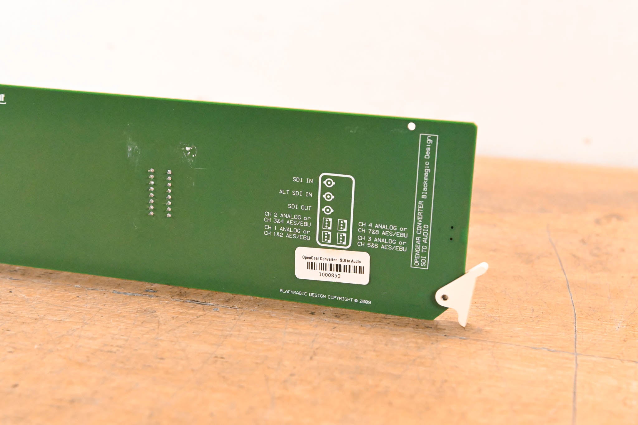 Blackmagic Design OpenGear Converter - SDI to Audio