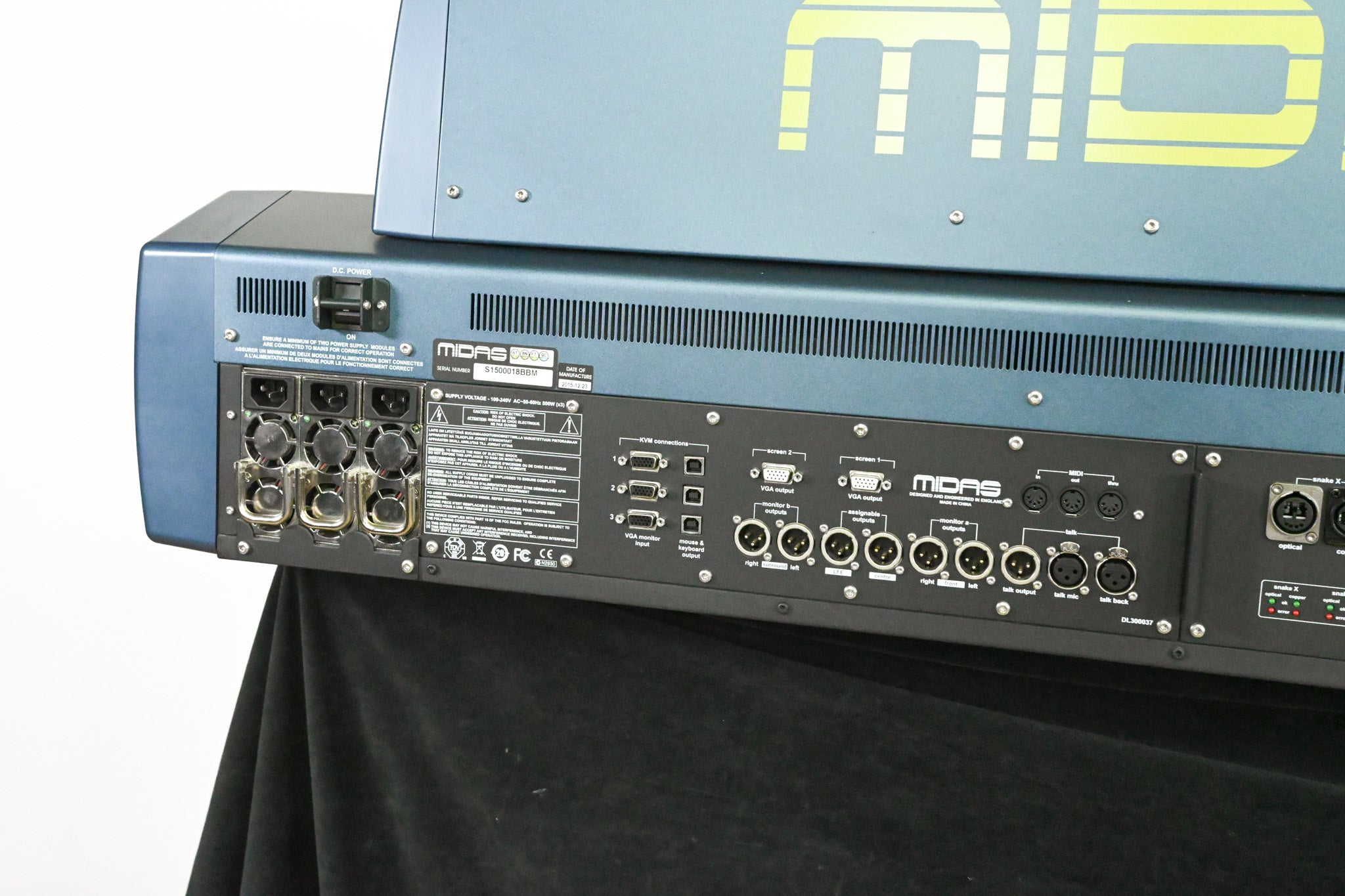 Midas PRO X Control Surface with Neutron High-Performance Audio System