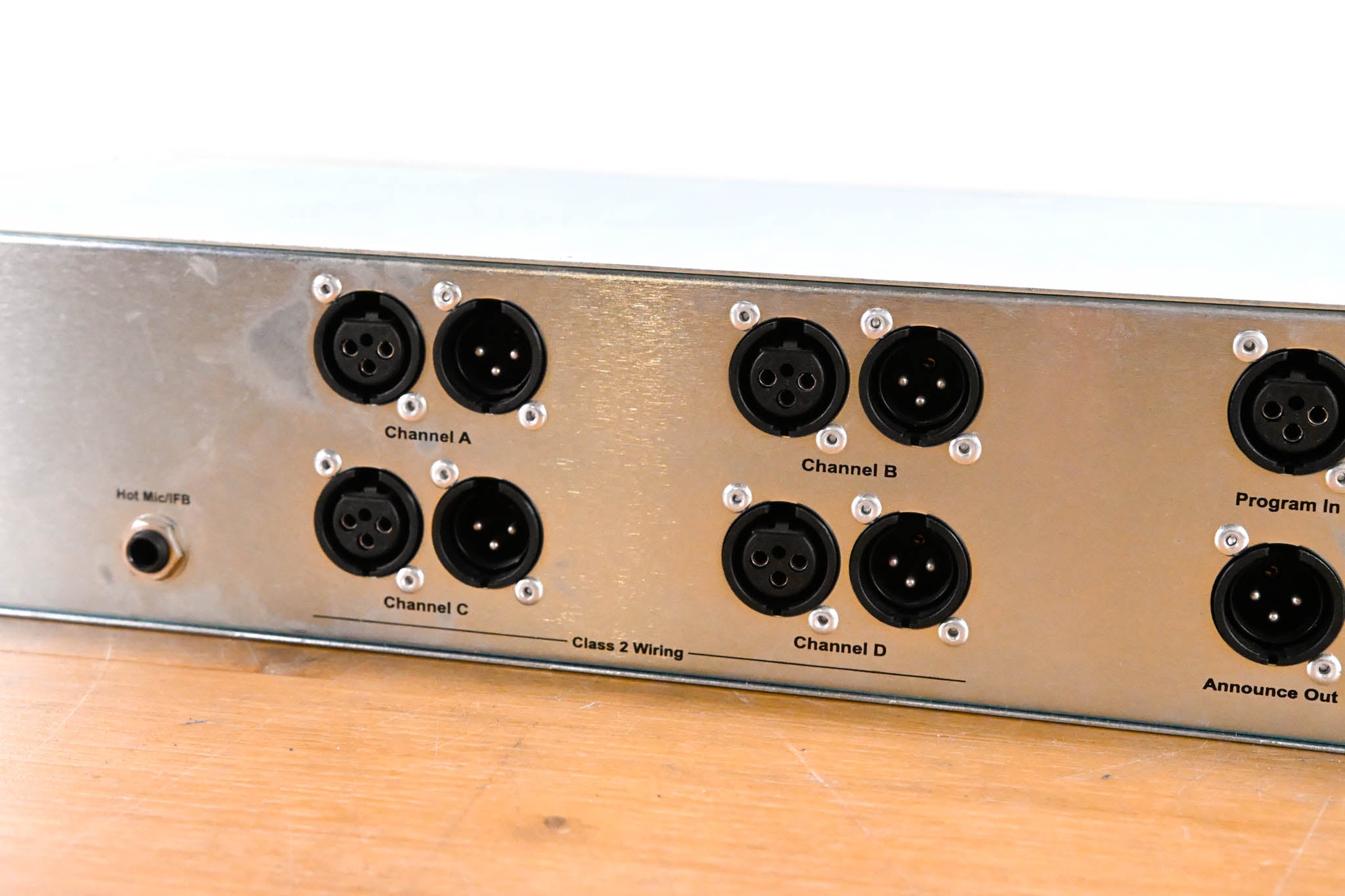 Clear-Com RM-704 2RU 4-Channel Intercom Remote Station