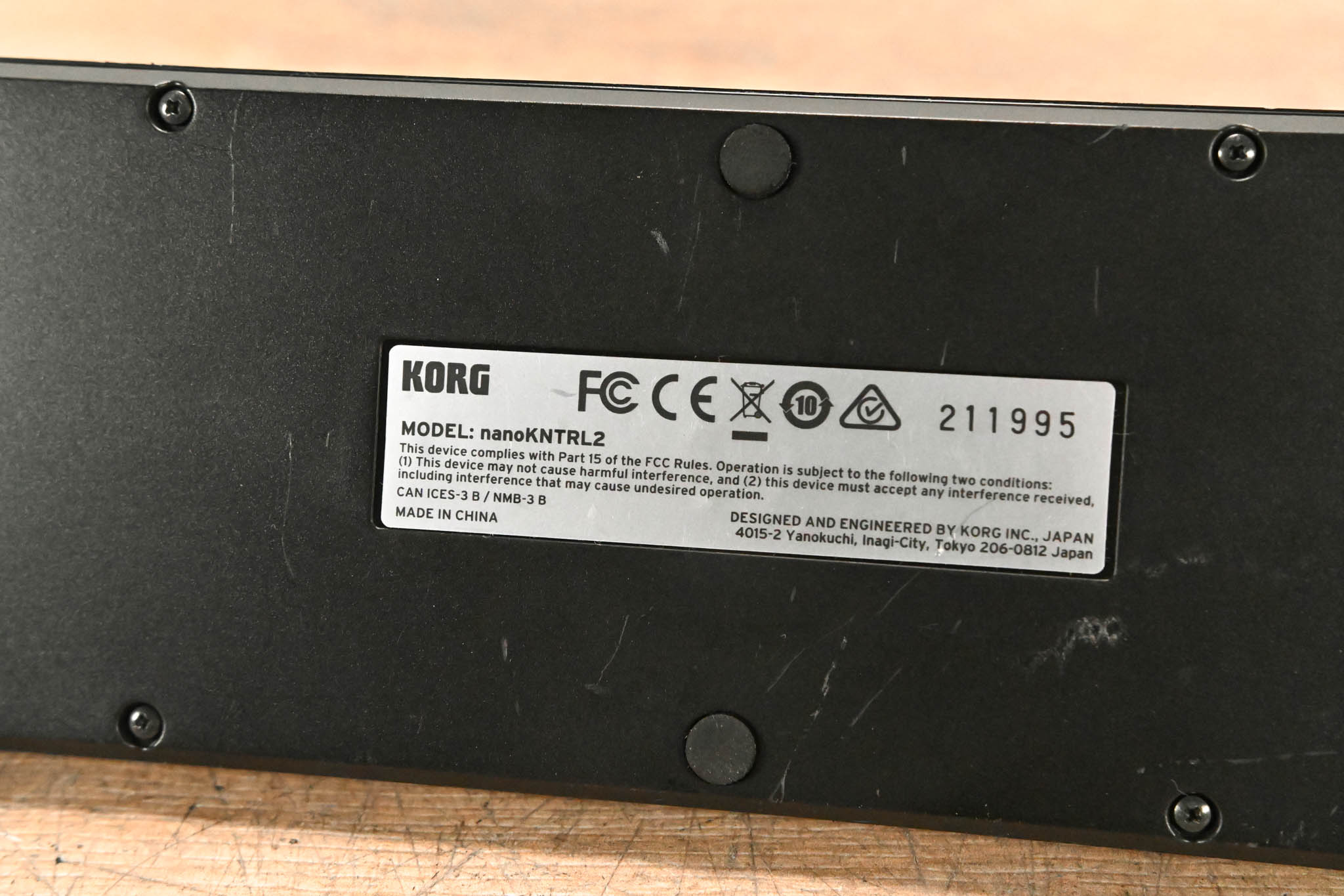 Korg nanoKONTROL 2 - MIDI Control Surface