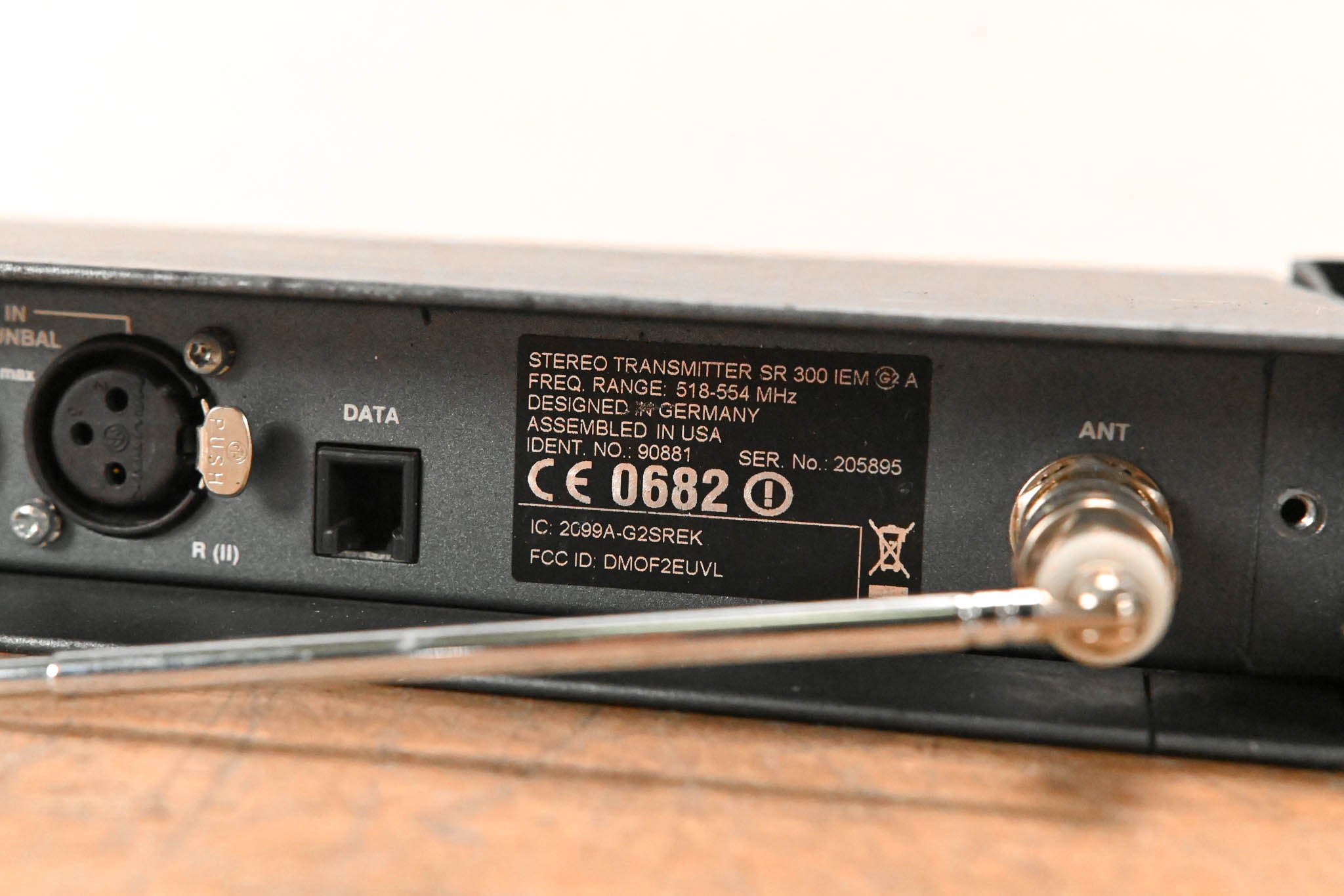 Sennheiser SR 300 IEM G2 Wireless Transmitter - A Range NO POWER SUPPLY