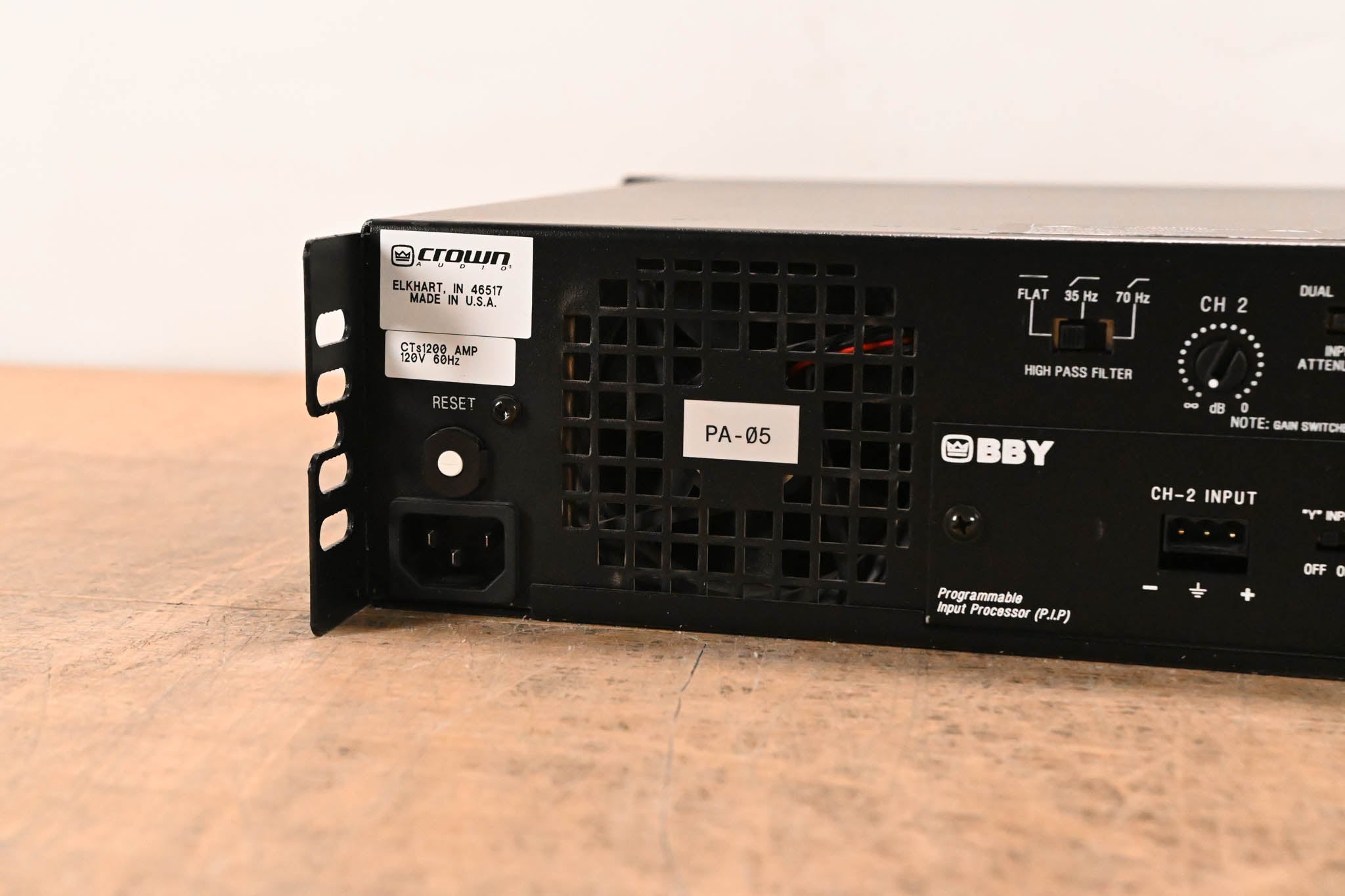 Crown CTs 1200 Two-Channel 600W Power Amplifier