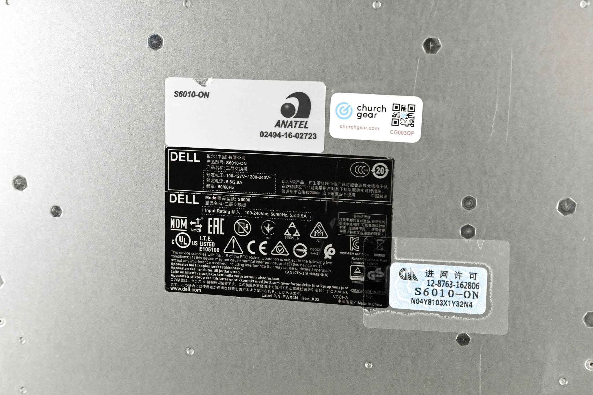 Dell S6010-ON 4-Slot Modular Network Switch