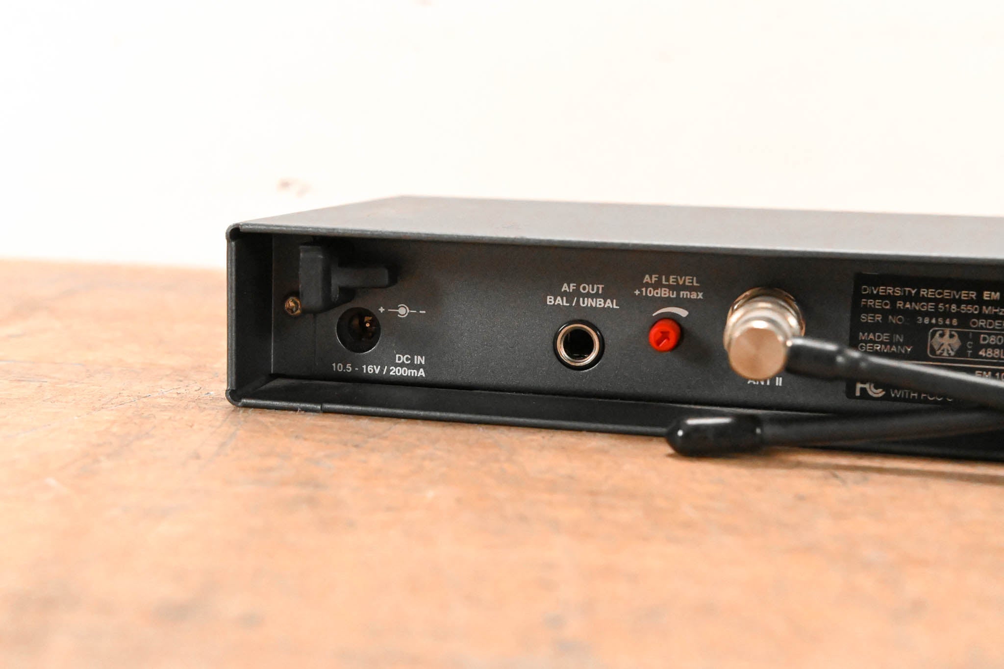 Sennheiser EM 100 Wireless Receiver - 518-550 MHz (NO POWER SUPPLY)