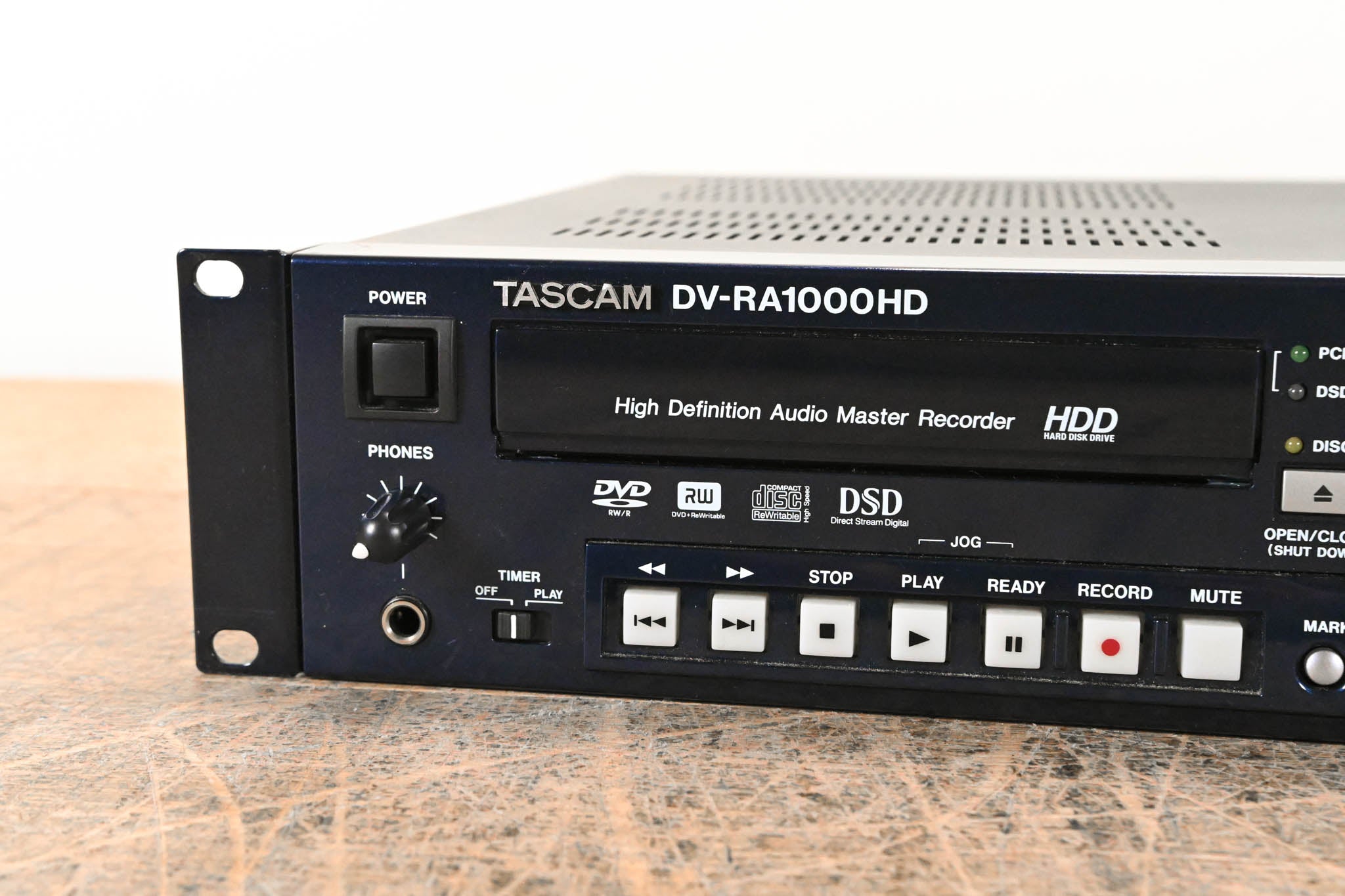 TASCAM DV-RA1000HD High-Definition CD, DVD, and Hard Drive Recorder