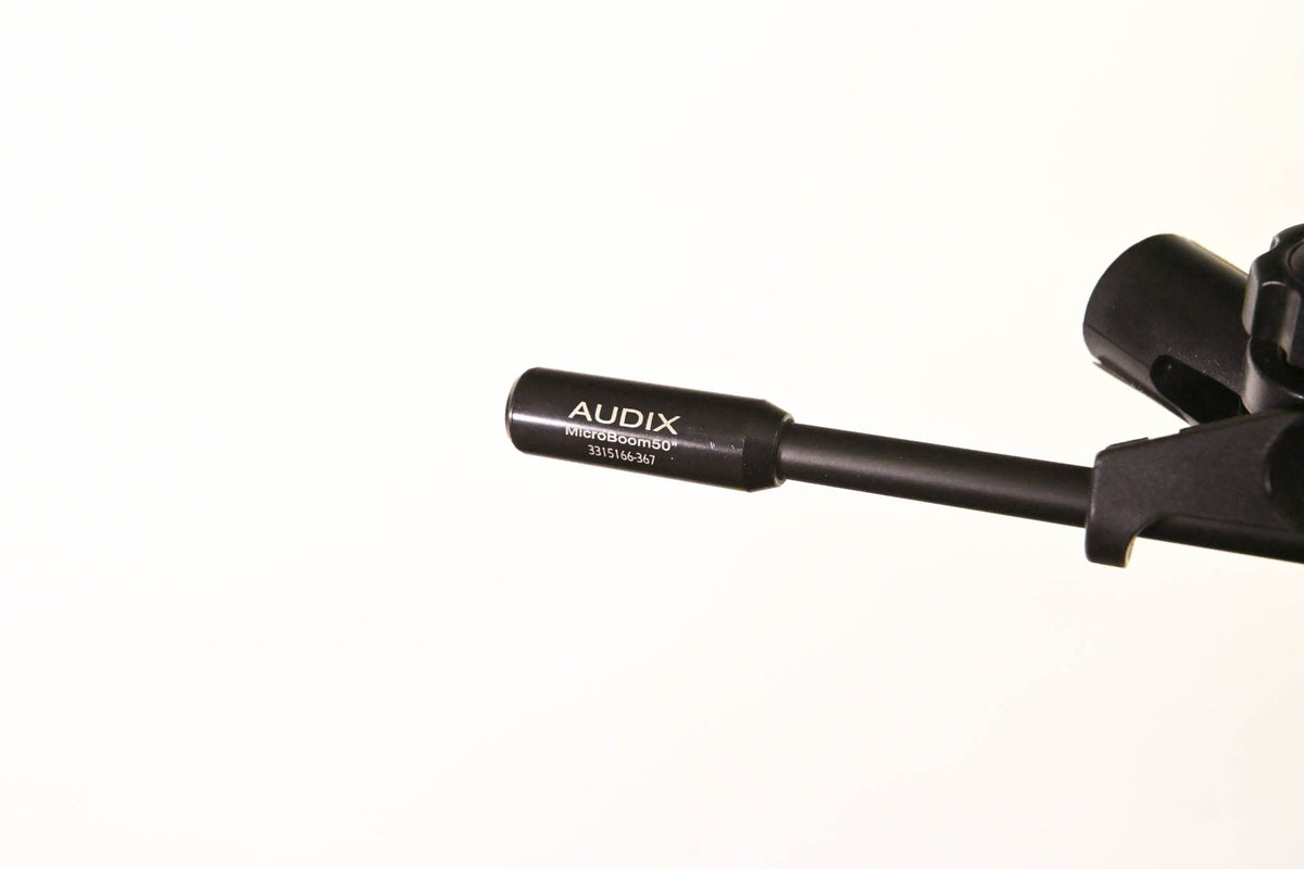 Audix M1250B Miniature Cardioid Condenser Mic with MicroBoom 50"