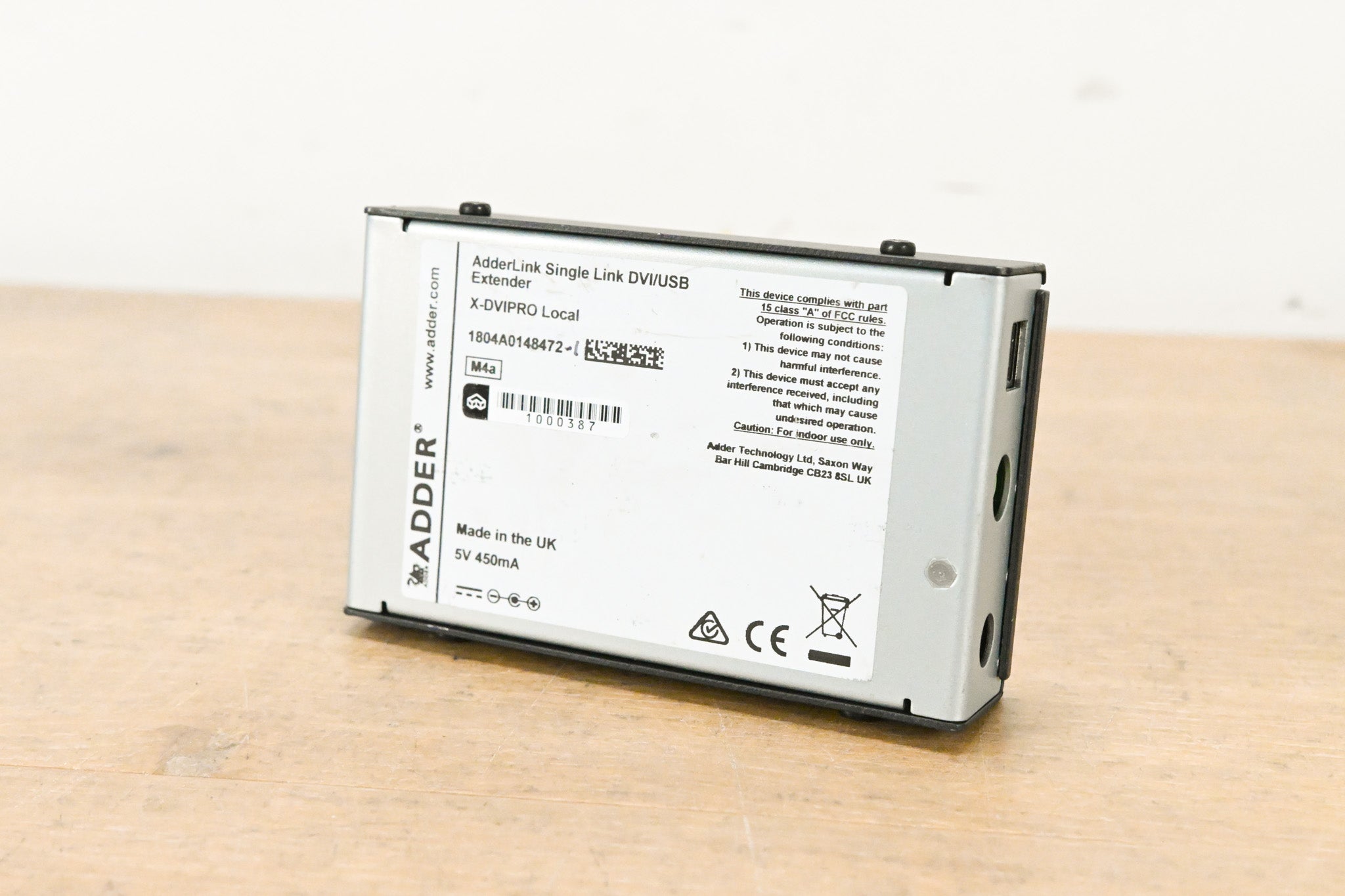 Adder AdderLink X-DVIPRO Local Module (NO POWER SUPPLY)