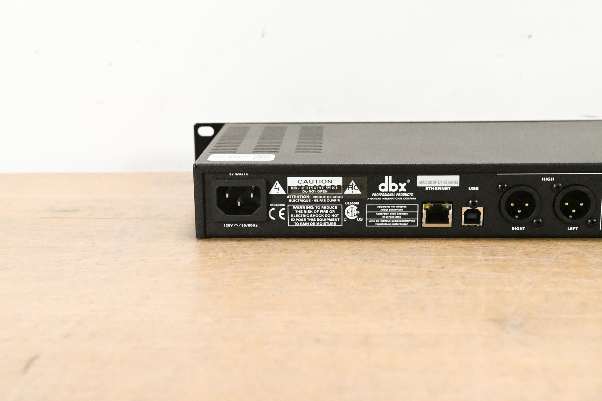 dbx DriveRack PA2 Complete Loudspeaker Management System