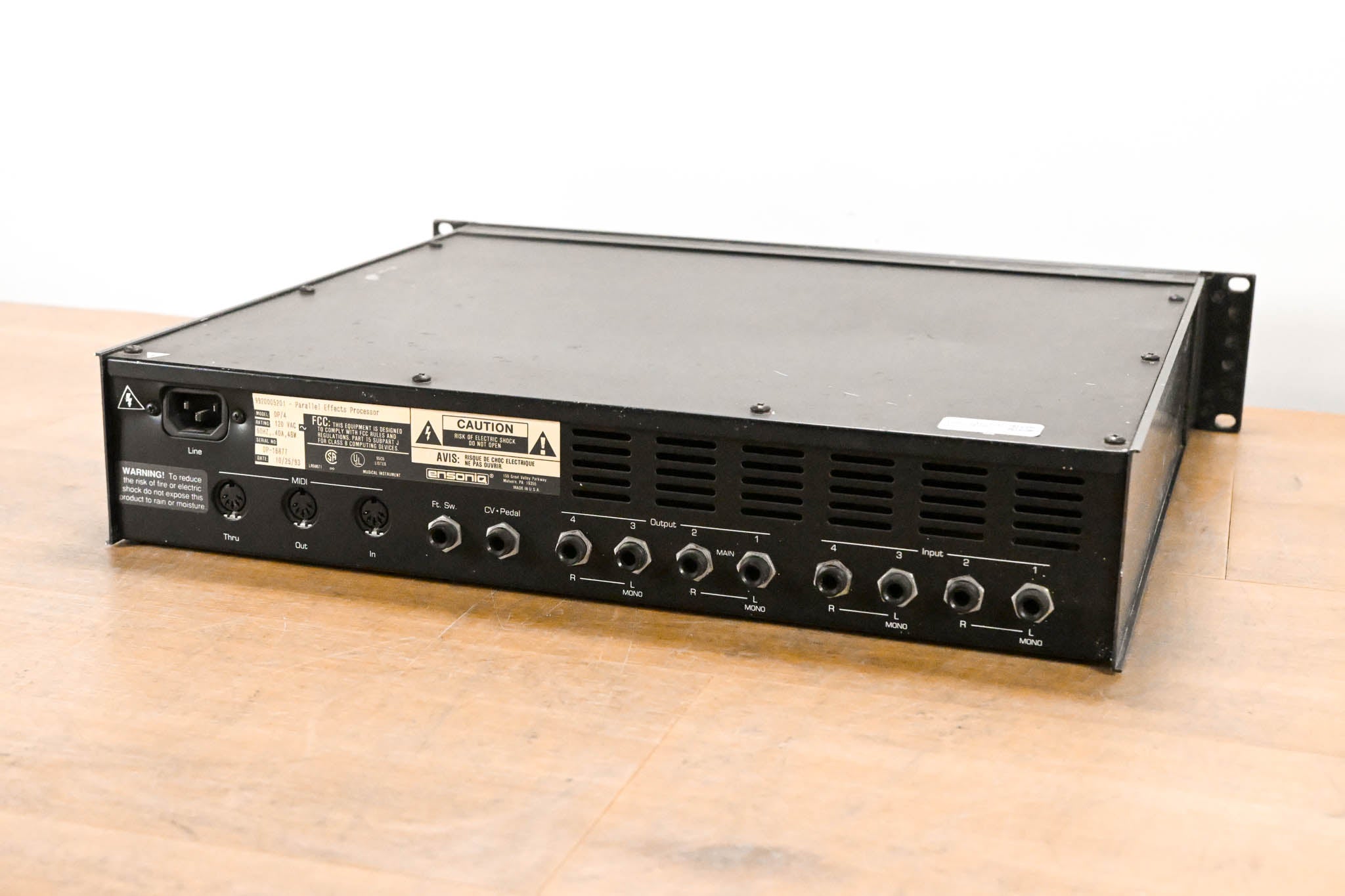 Ensoniq DP/4 Parallel Effects Processor