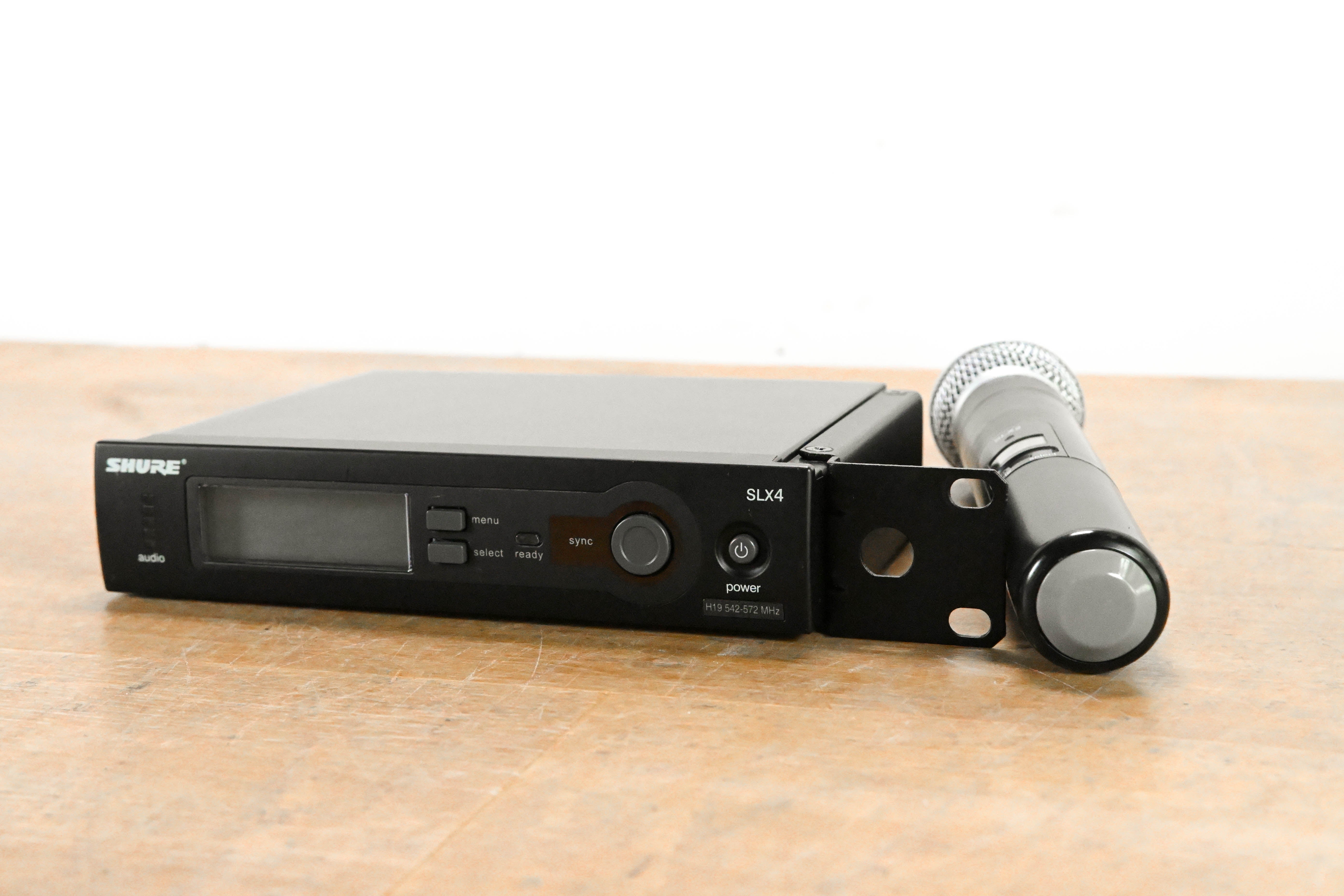 Shure SLX24/SM58 Handheld Microphone System - H19 Band NO POWER SUPPLY
