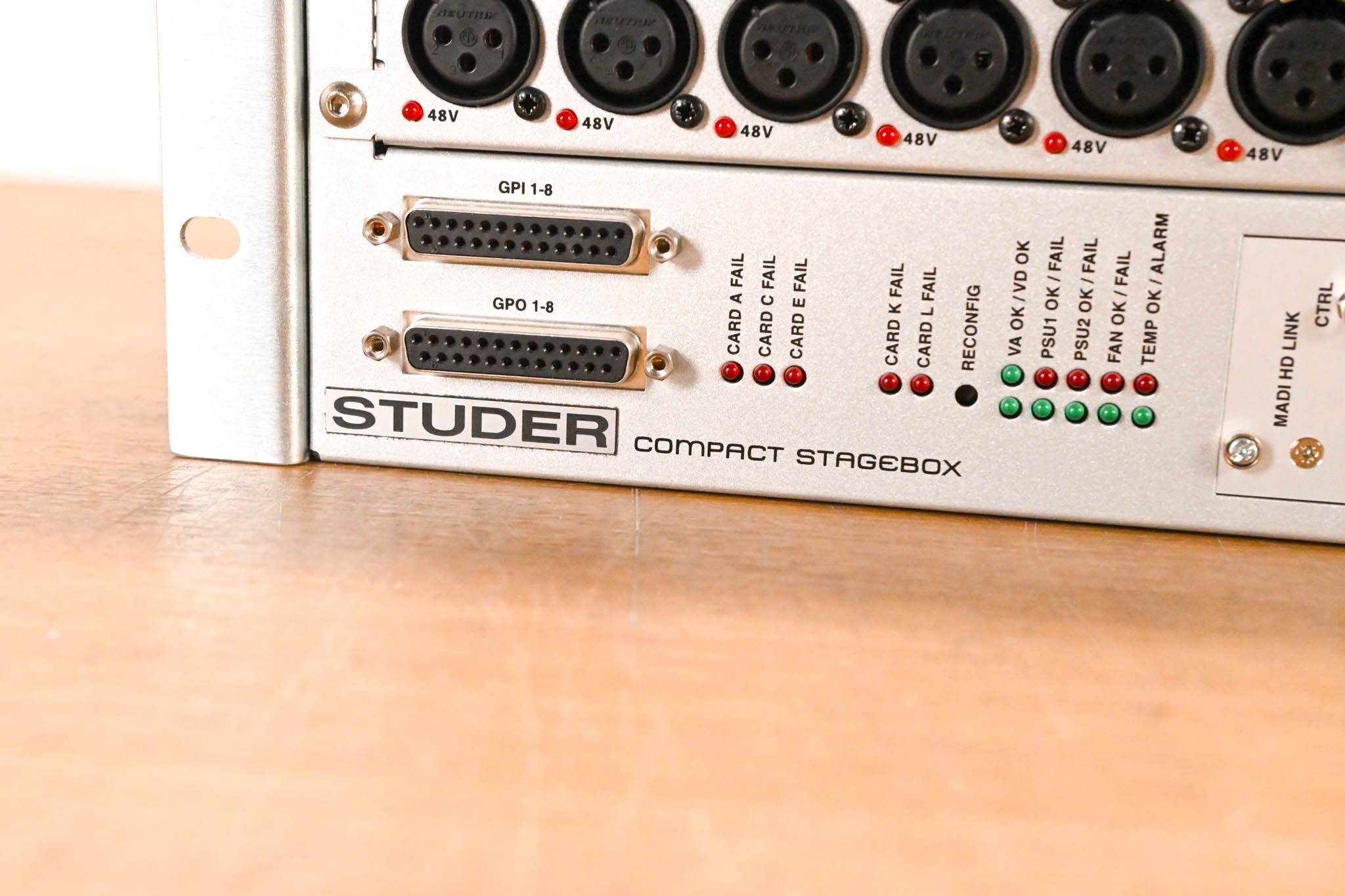 Studer Compact Stagebox - 48 Mic/Line Inputs