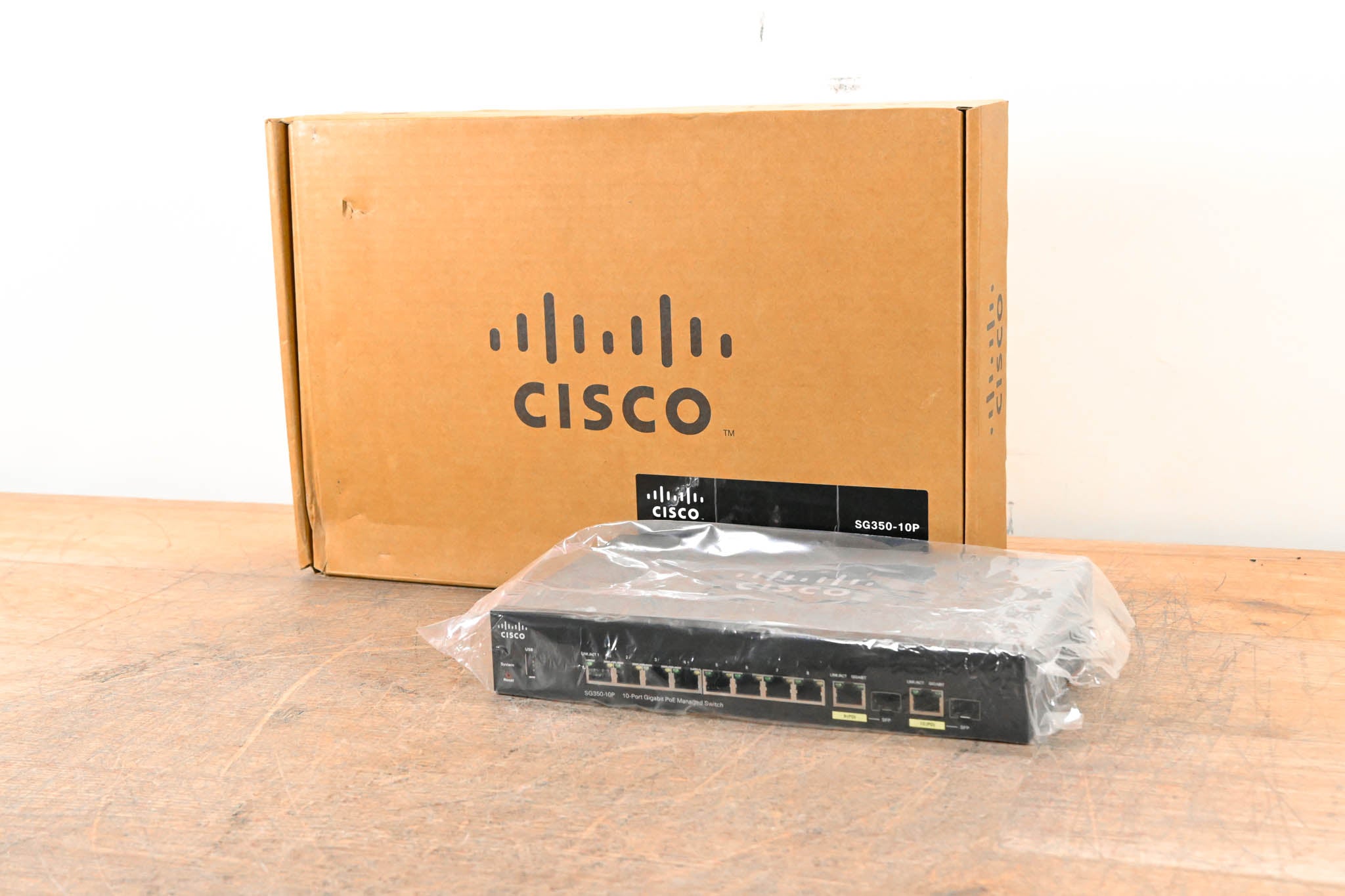 Cisco SG350-10P 10-Port Managed Switch