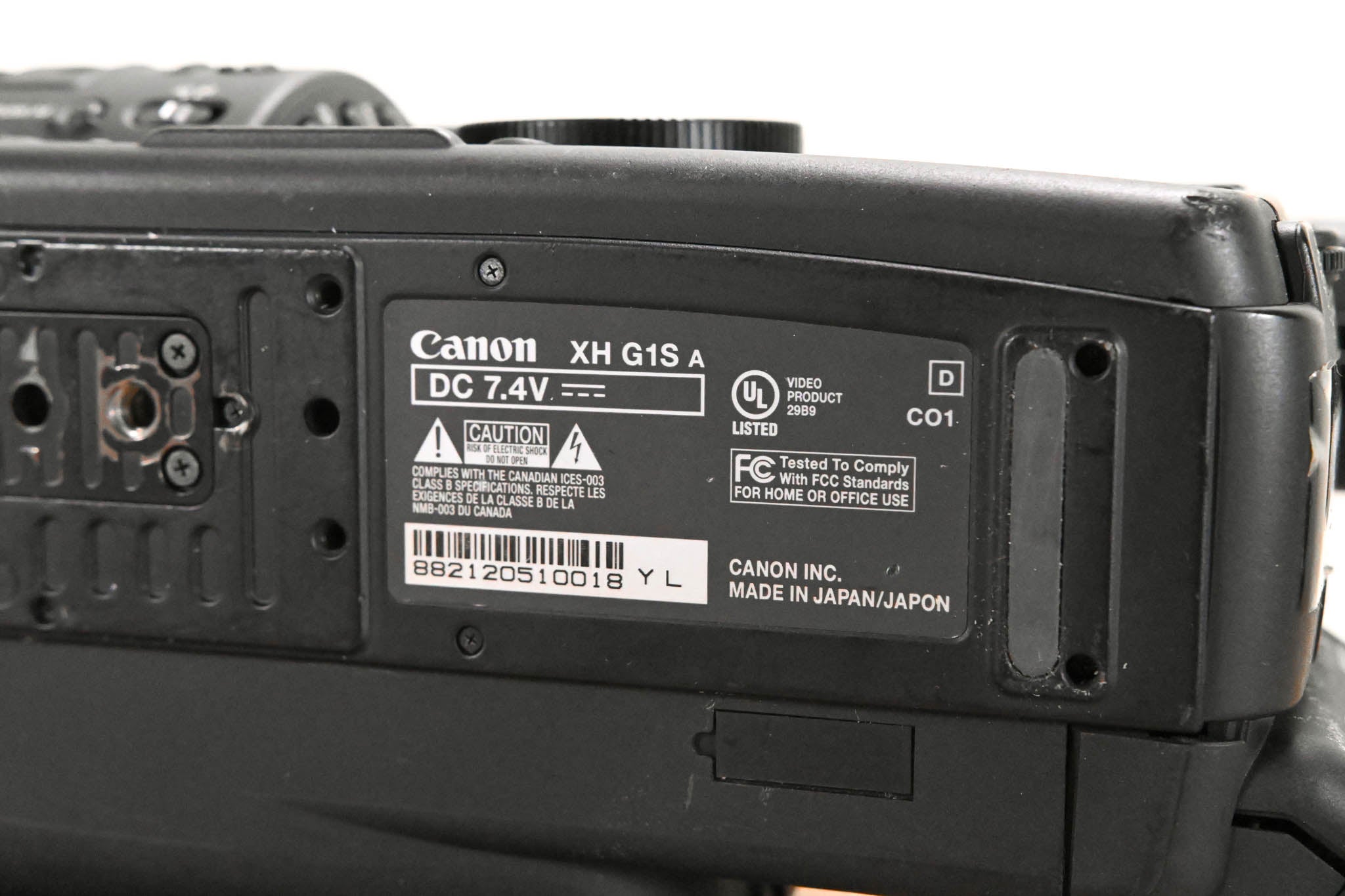 Canon XH G1S 3CCD HDV Camcorder