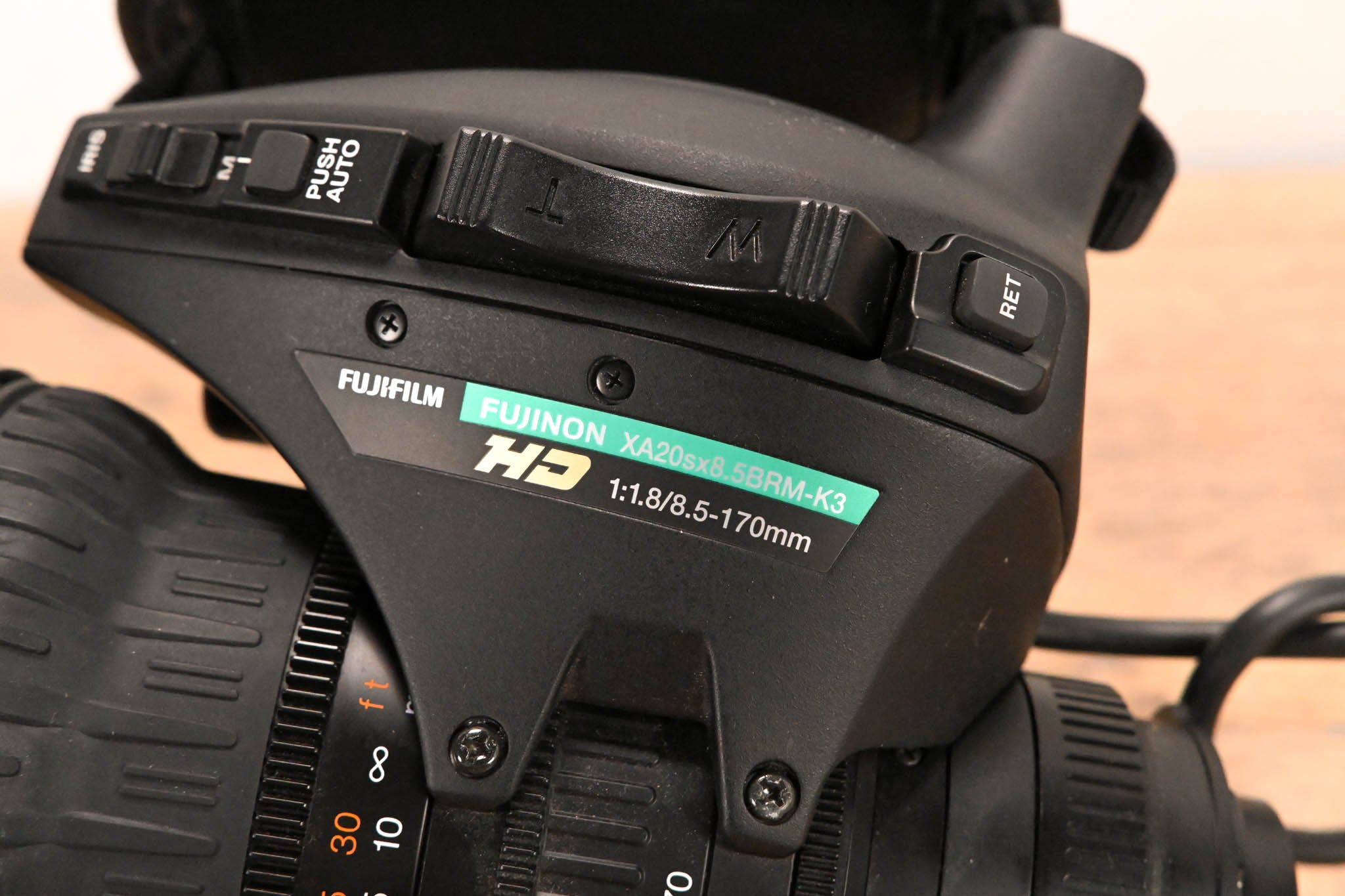 Fujinon XA20sx8.5BRM-K3 2/3" ENG Lens - 1:1.8/8.5-170mm