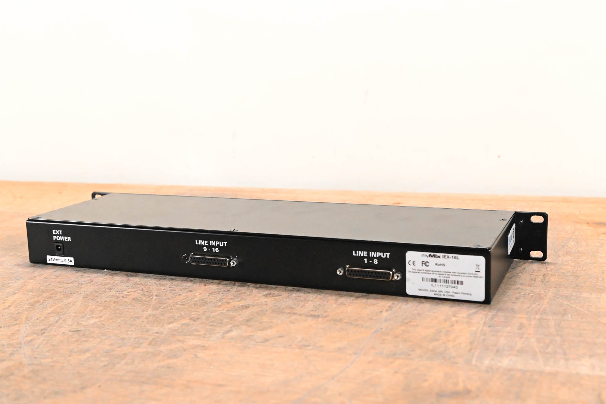 myMix IEX-16L 16-Channel Input Expander (NO POWER SUPPLY)