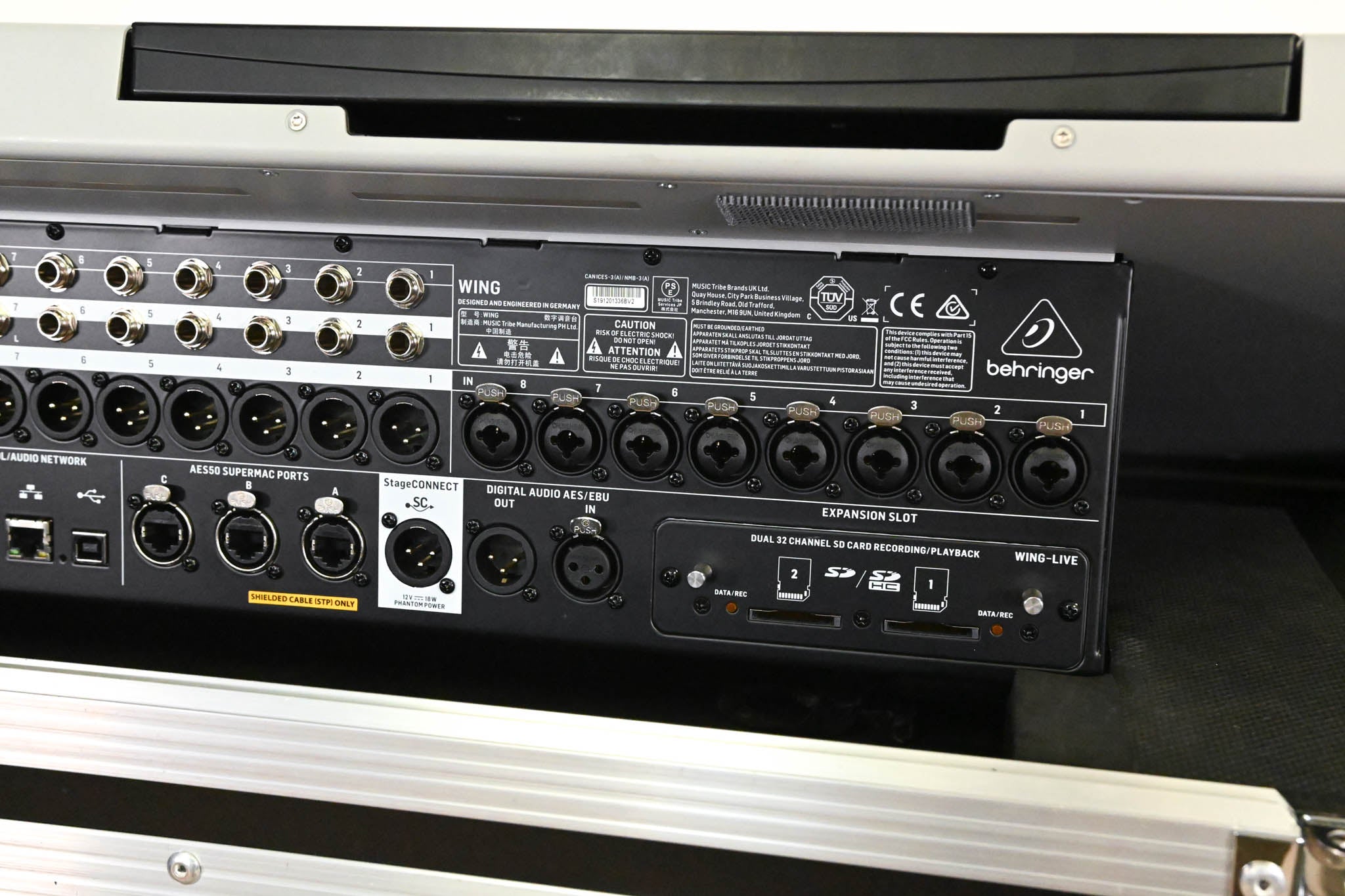 Behringer WING 48-Channel Digital Mixer with Road Case