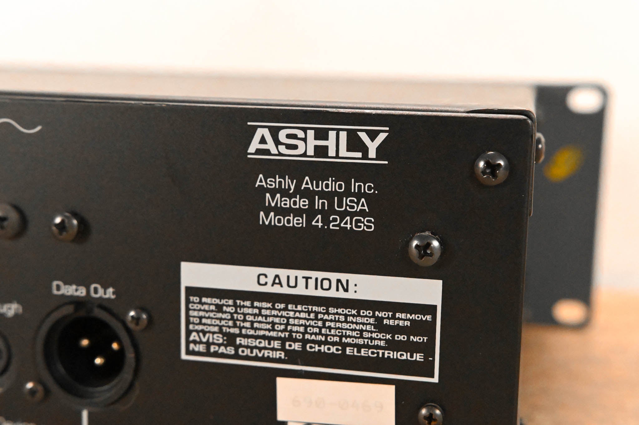 Ashly Protea 4.24GS Four-Channel Digital Graphic Equalizer Slave