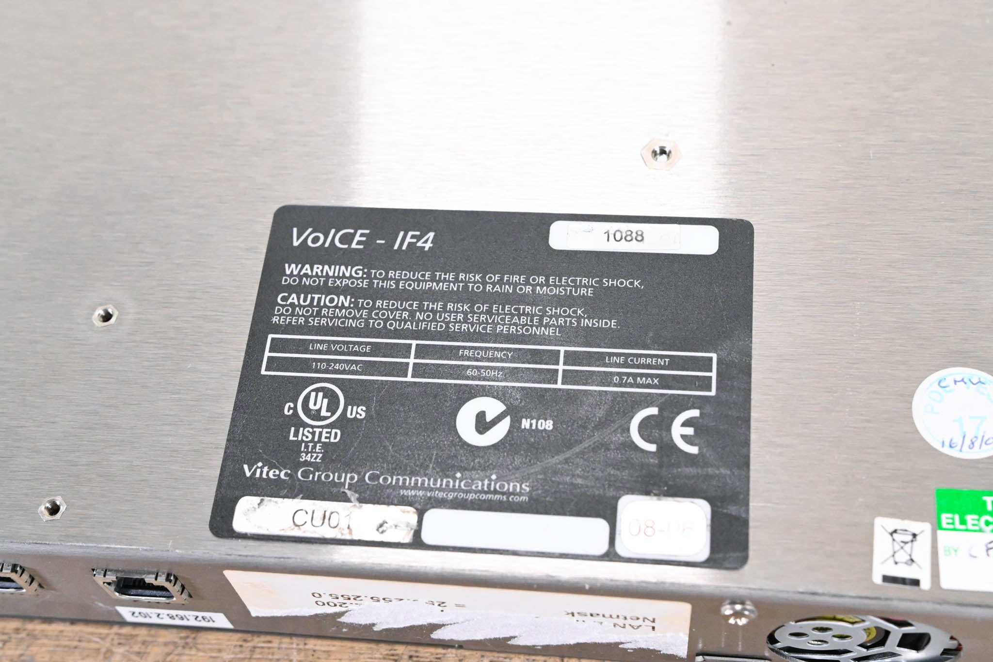 Clear-Com Eclipse-VoICE Radio IP Interface Unit