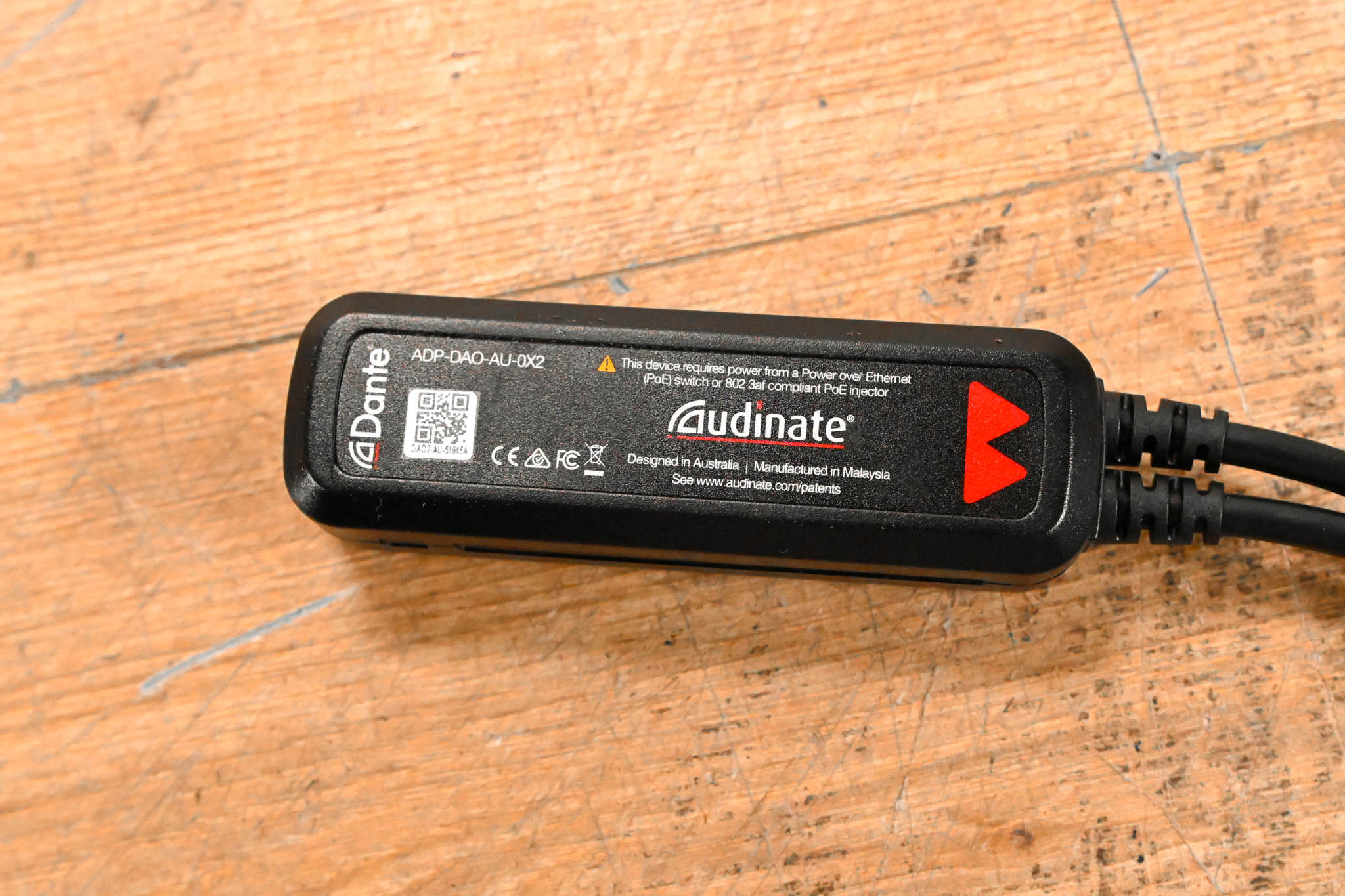 Audinate ADP-DAO-AU-0X2 Dante AVIO 2-Channel XLR Analog Output Adapter