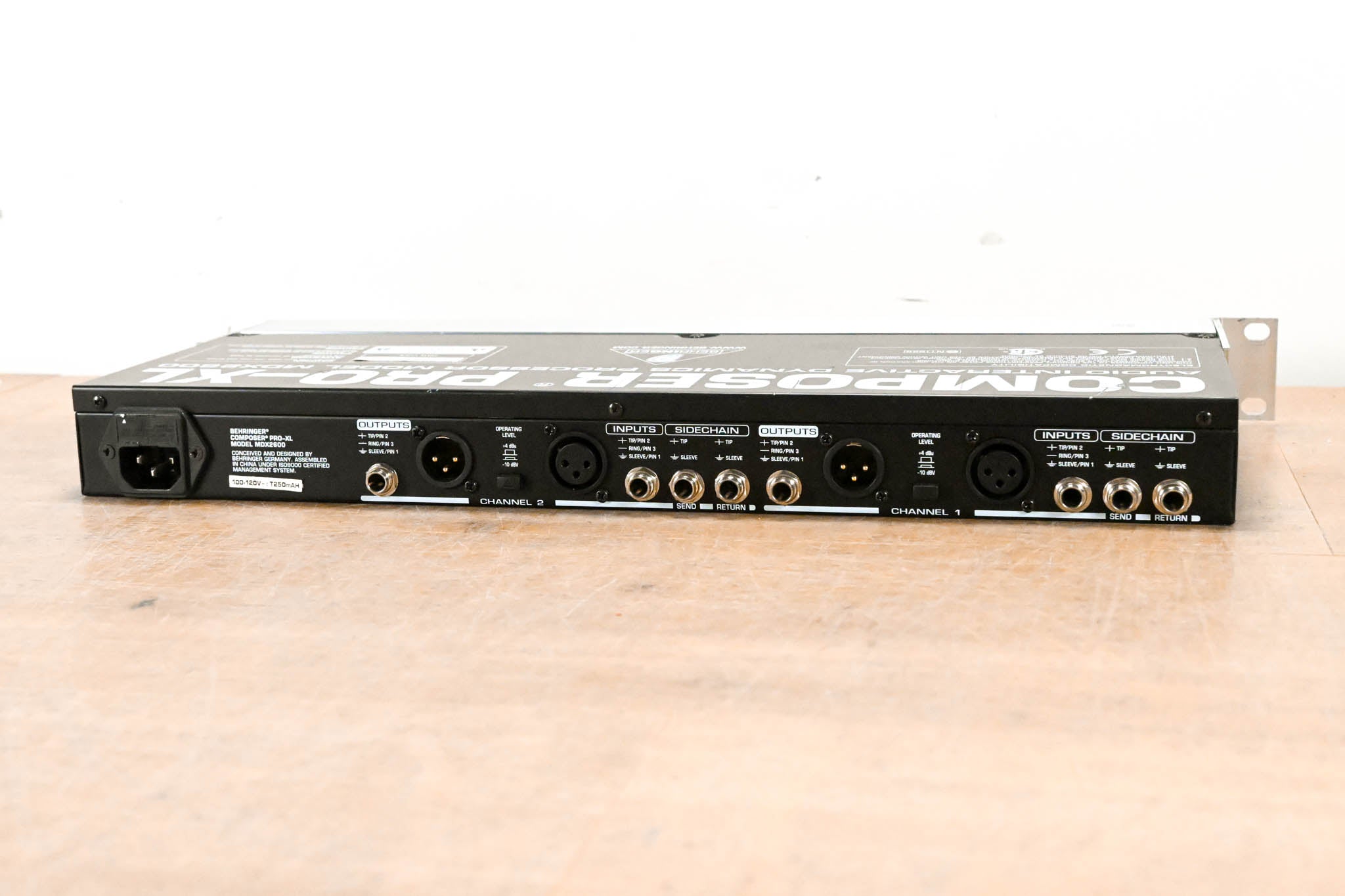 Behringer Composer Pro-XL MDX2600 Audio Interactive Dynamics Processor
