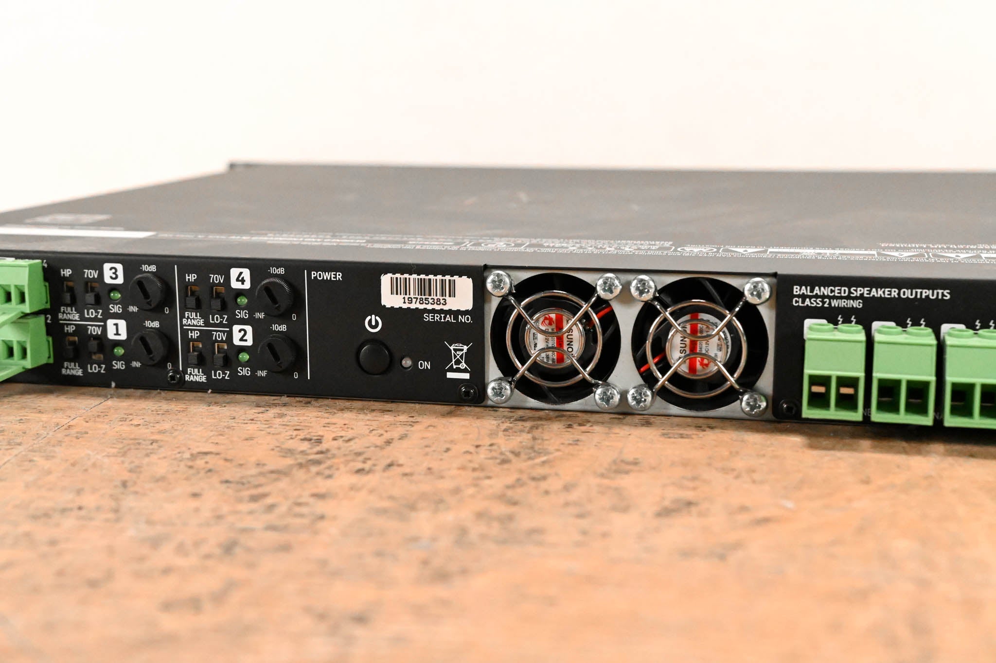 Lab Gruppen E10:4 1000W E-Series Installation Amplifier