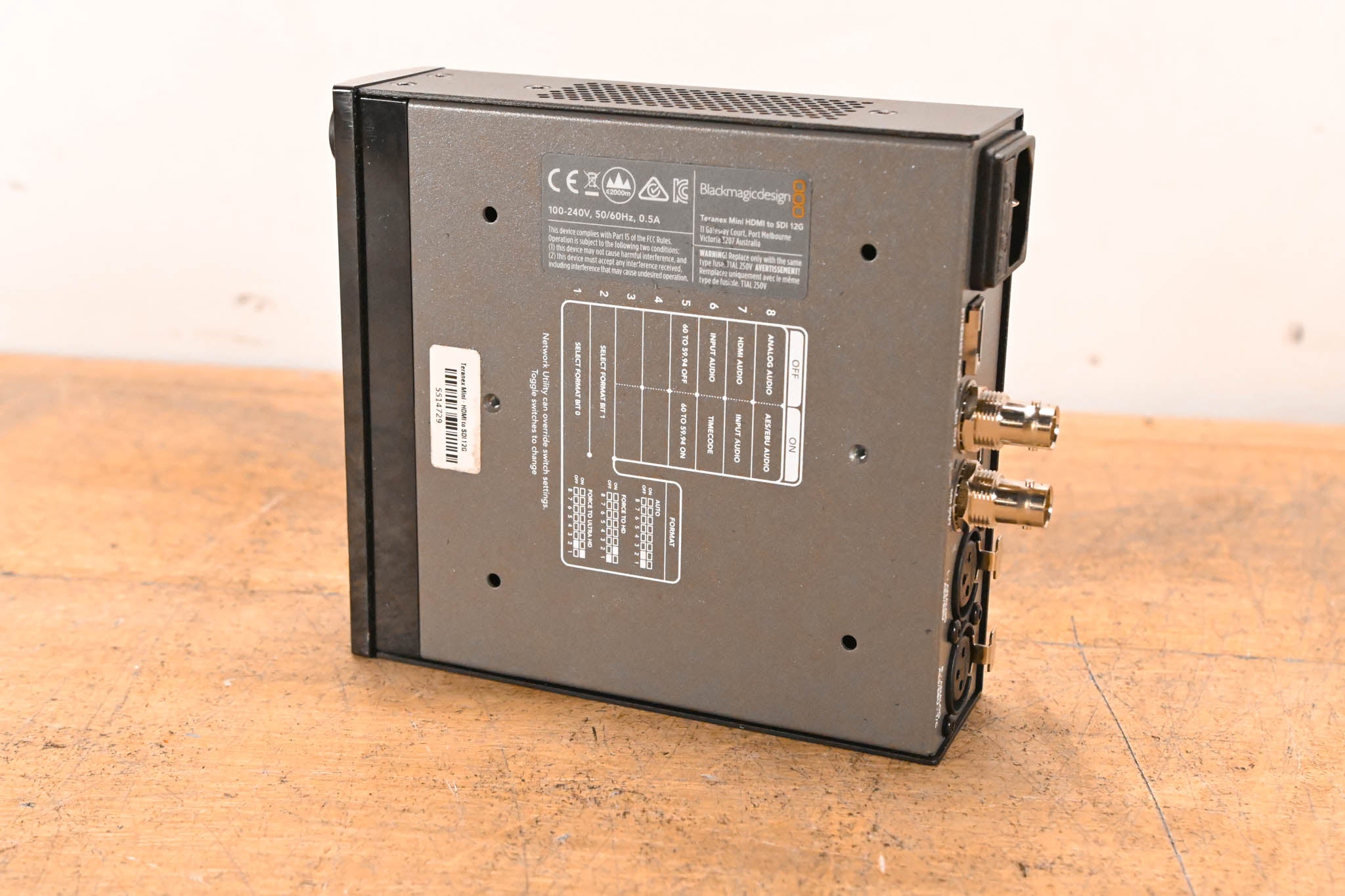 Blackmagic Design Teranex Mini HDMI to SDI 12G w/ Smart Panel