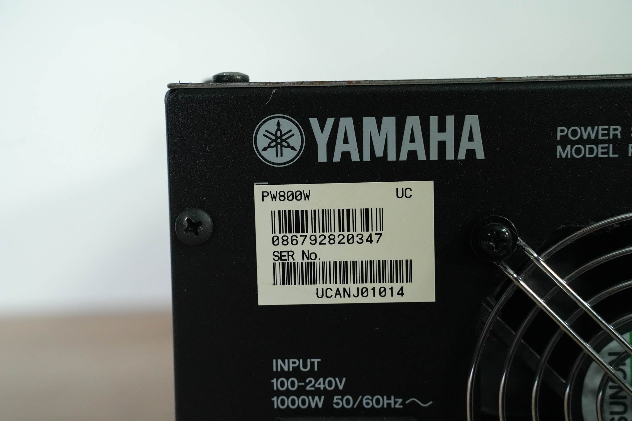 Yamaha PW800W Mixer Redundant Power Supply