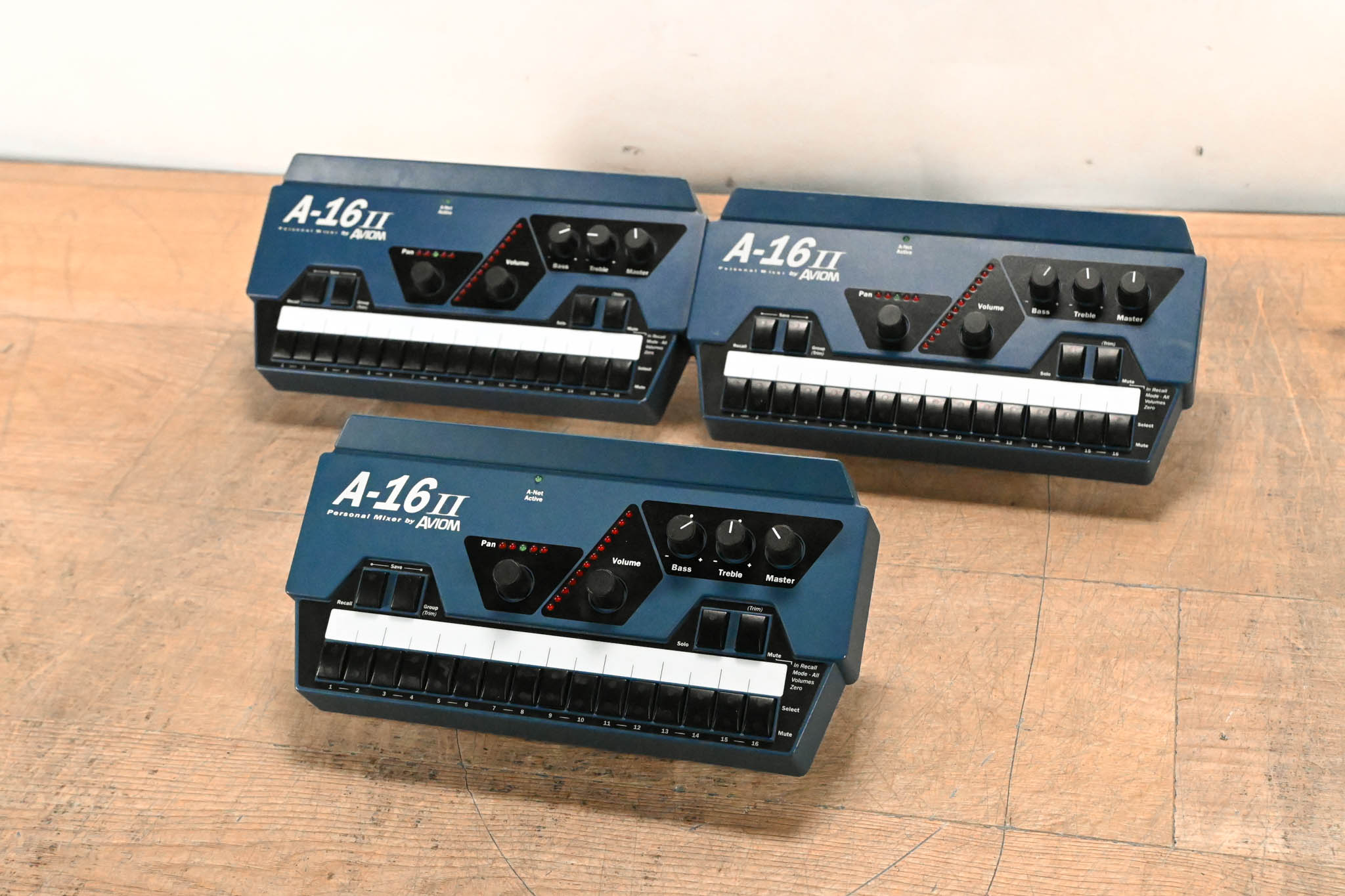 Aviom A-16II Personal Mixer (Pack of 3)