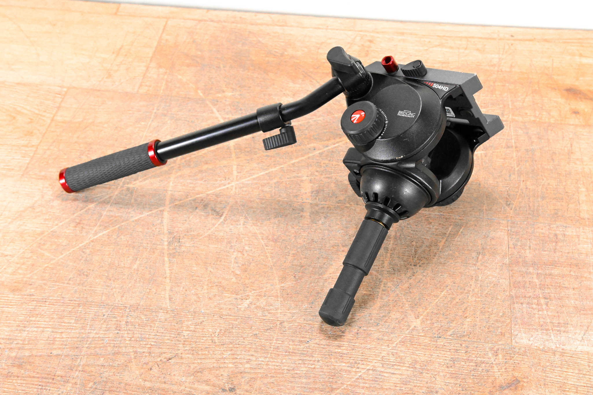 Manfrotto 504HD Fluid Video Head with 75 mm Half Ball