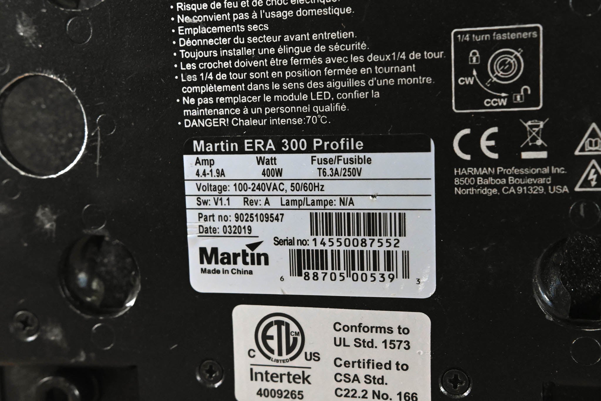 Martin ERA 300 Profile Compact LED Moving Head Profile