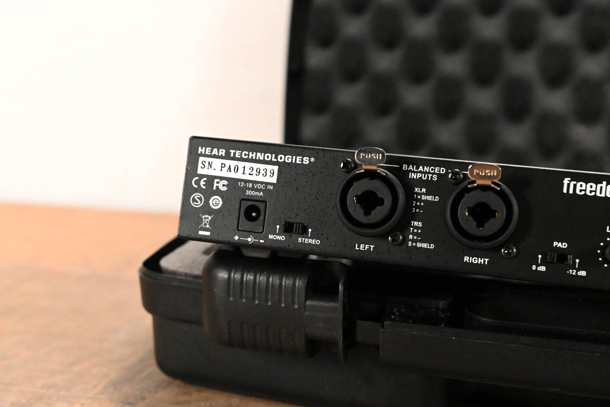 Hear Technologies Freedom Back Wireless IEM System - Band A: 584-608 MHz