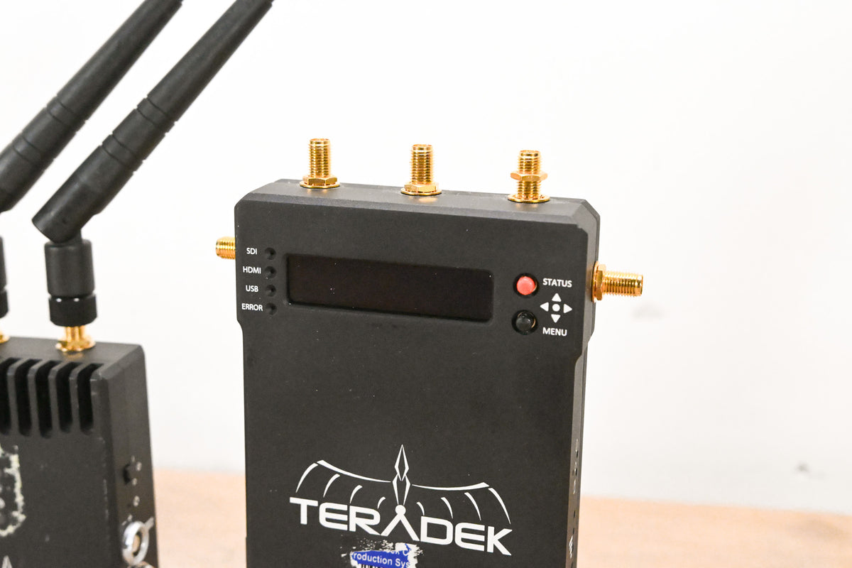 Teradek Bolt Pro 2000 Video Transmitter / Receiver Set NO POWER SUPPLY