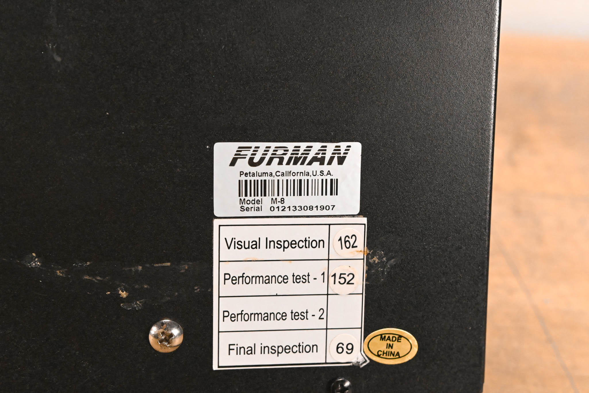 Furman M-8 8-Outlet Power Conditioner