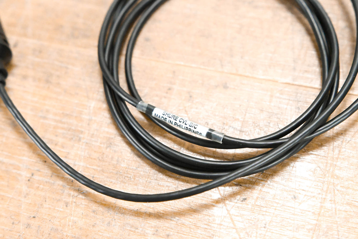 Shure CVL-B/C Cardioid Lavalier Microphone