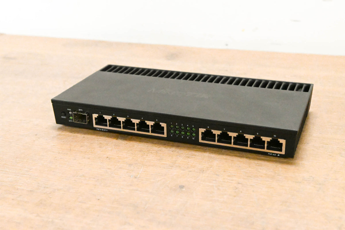 Mikrotik RB4011iGS+RM 10-Port Gigabit Router (NO POWER SUPPLY)