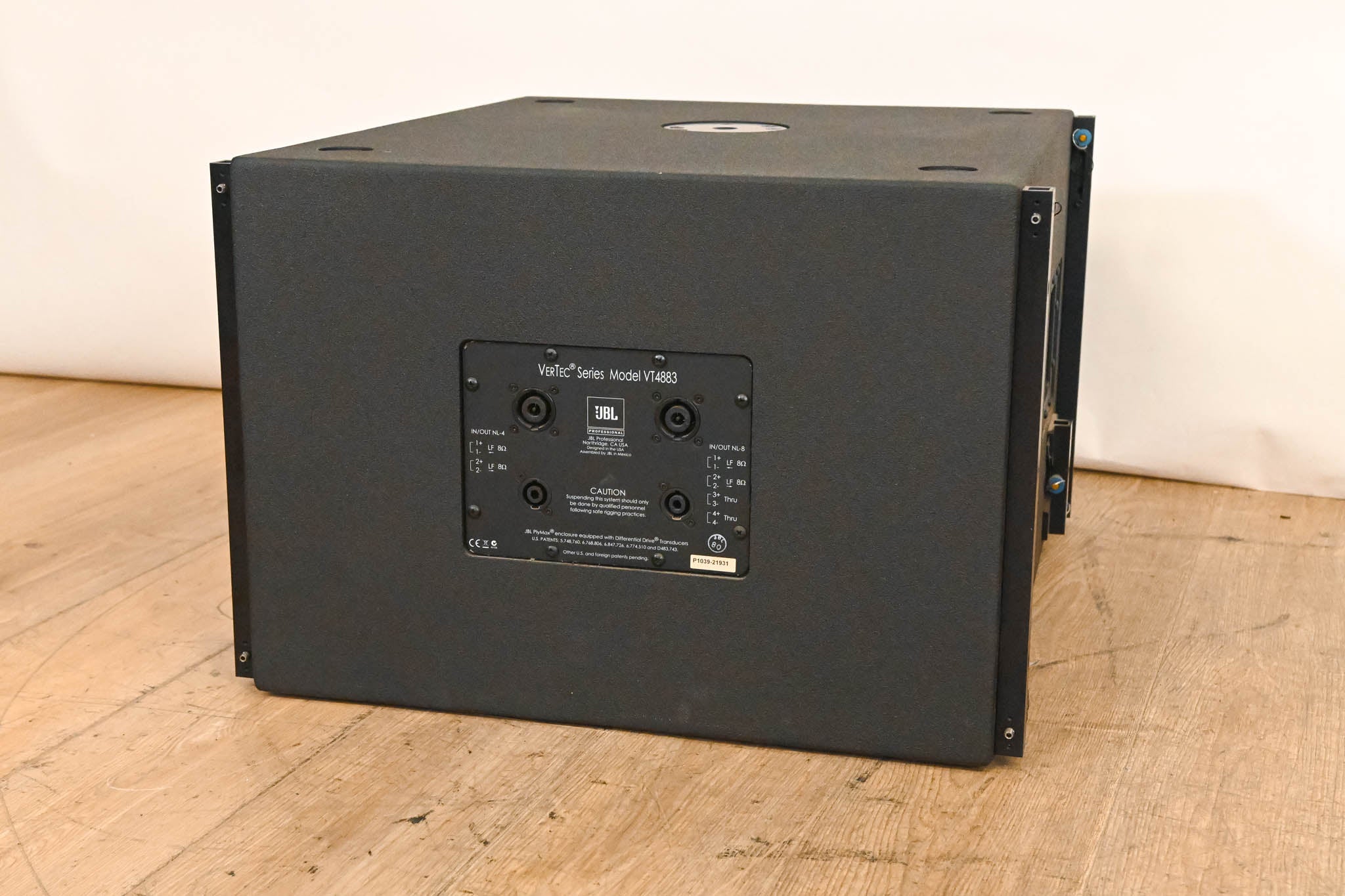 JBL VT4883 Subcompact Dual 12" Cardioid-Arrayable Subwoofer