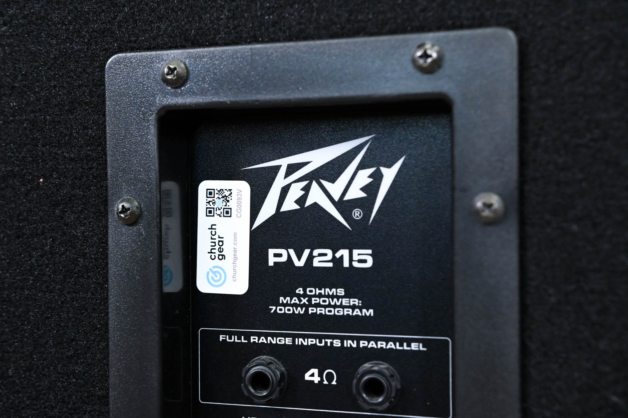 Peavey PV 215 1400W Dual 15" Passive PA Speaker (PAIR)