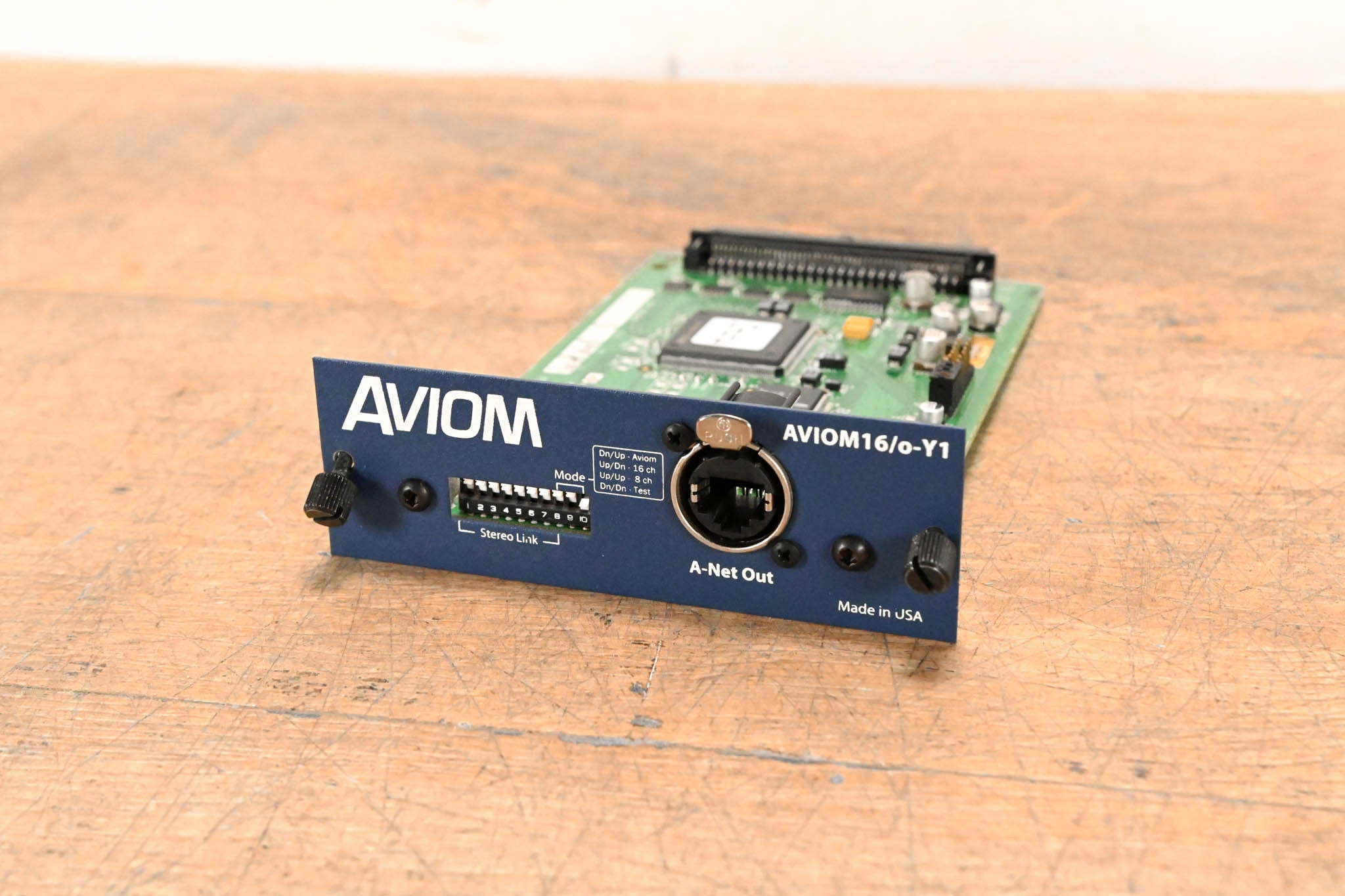 Aviom 16/o-Y1 A-Net Card for Yamaha Digital Products