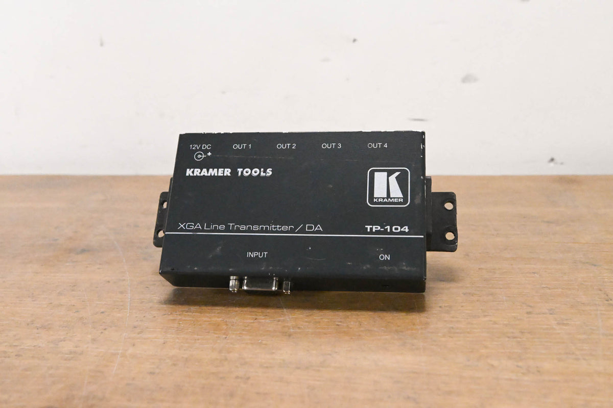 Kramer TP-104 1:4 XGA Line Transmitter/DA (NO POWER SUPPLY)