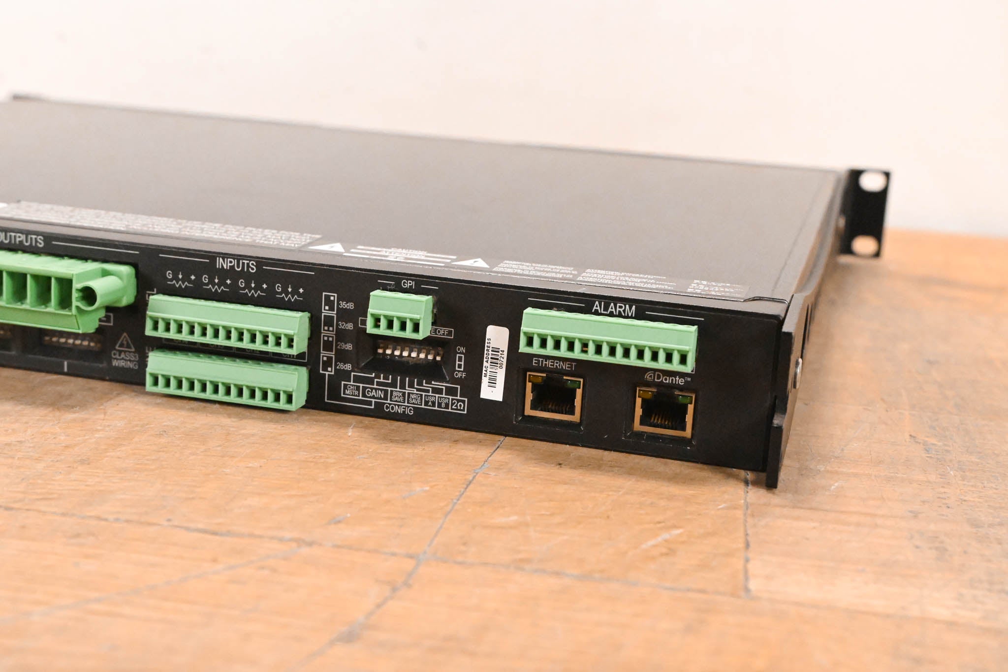 Void Bias Q2 4-Channel DSP Power Amplifier w/ Dante