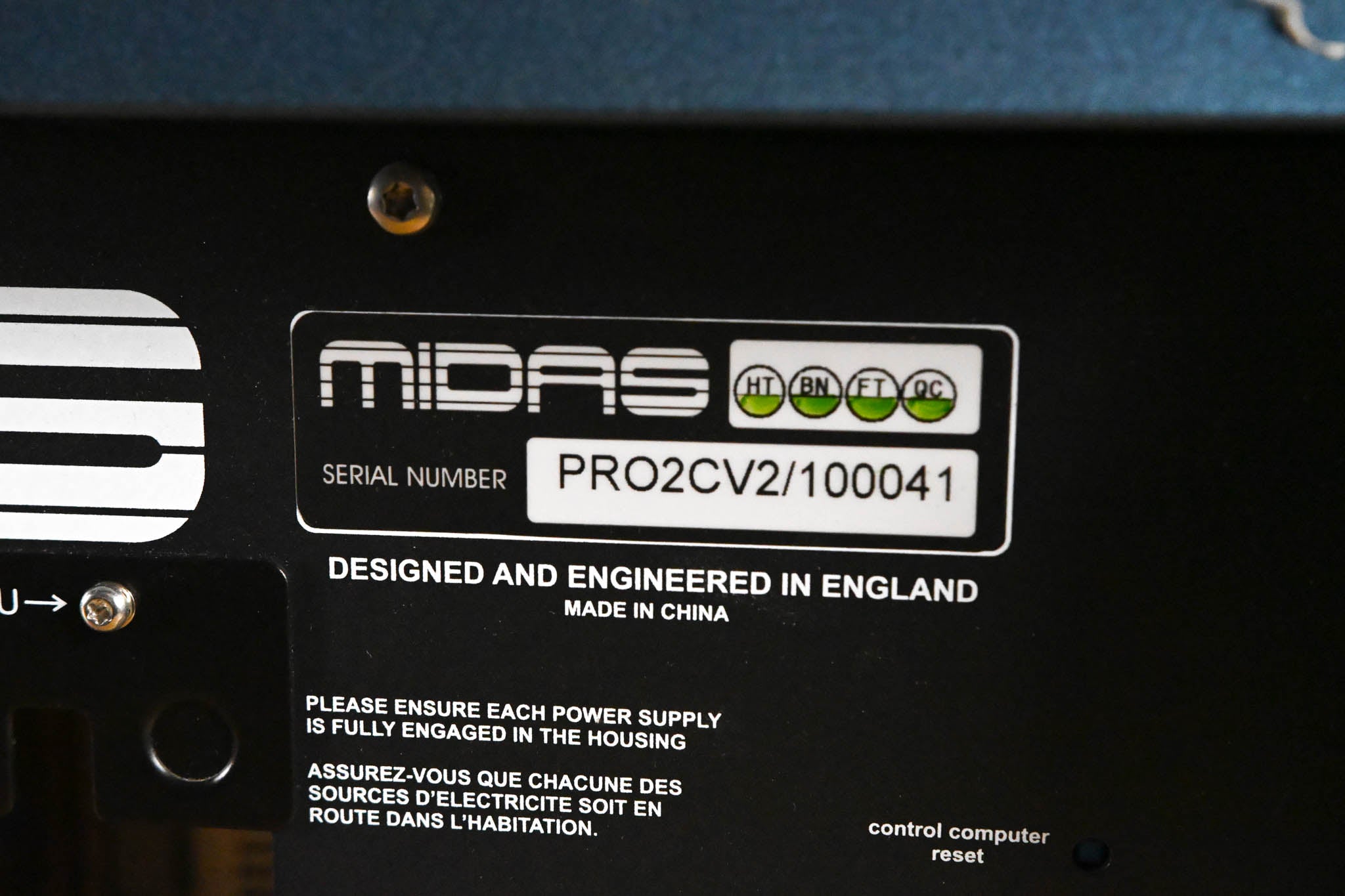 Midas PRO2C Live Digital Audio Mixing Console