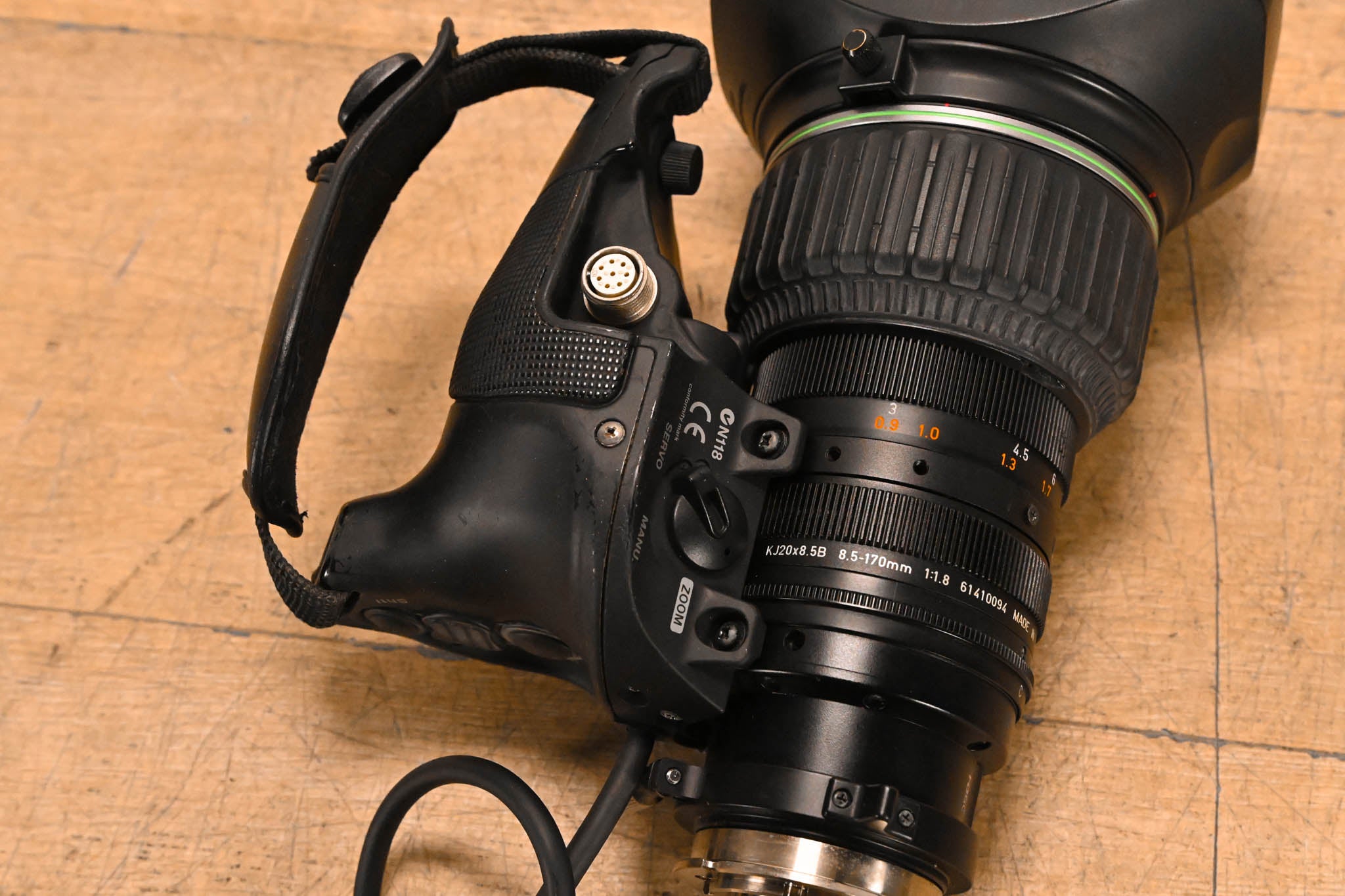 Canon KJ20x8.5B KRS HDgc 20x 2/3" ENG High Definition Telephoto Lens