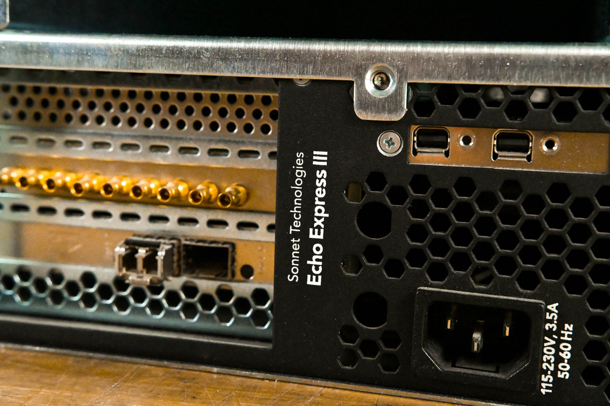 Sonnet Echo Express III Thunderbolt 2 w/ MacRac Pro Enclosure