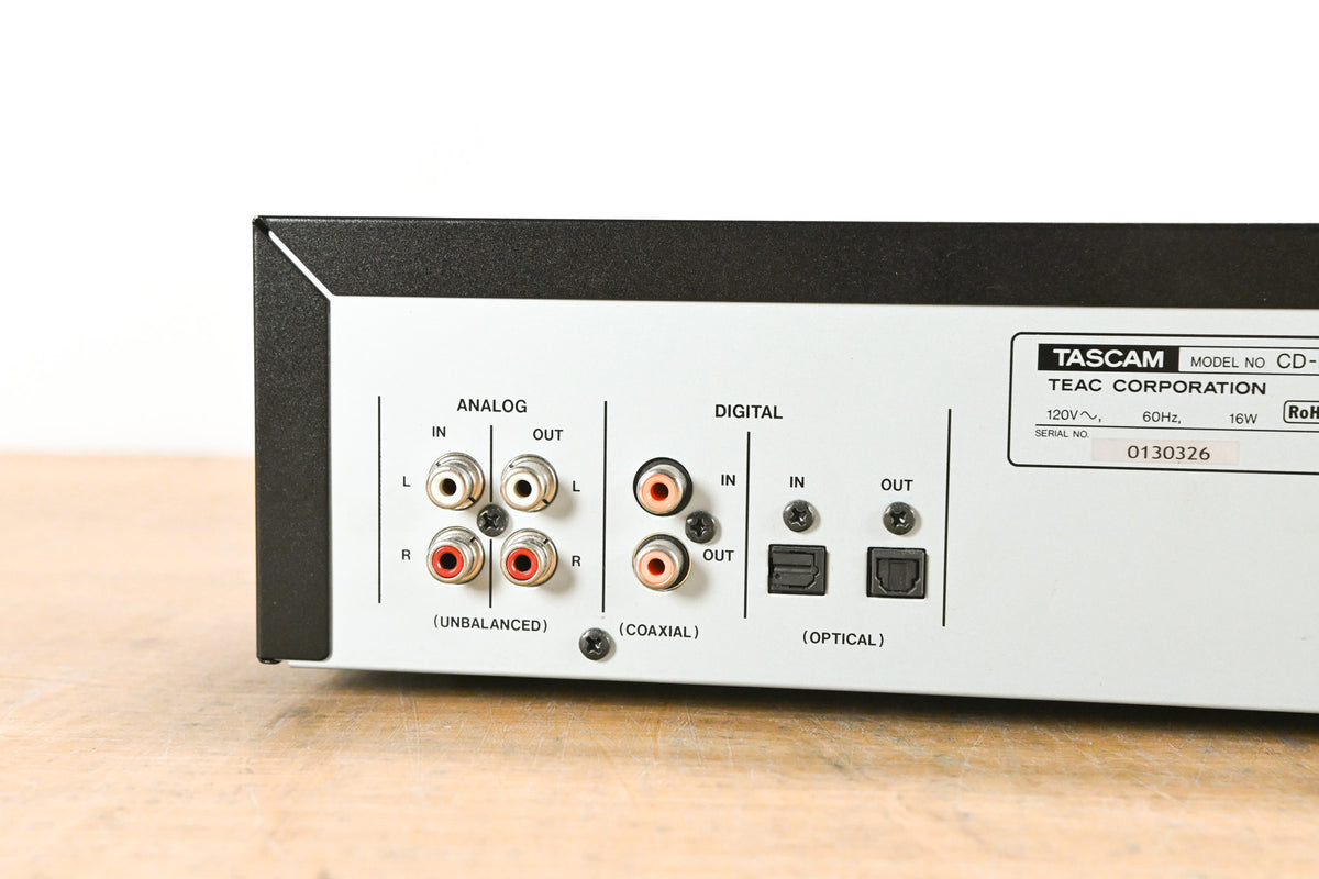 TASCAM CD-RW900 MKII Professional Rack-Mountable CD Recorder/Player