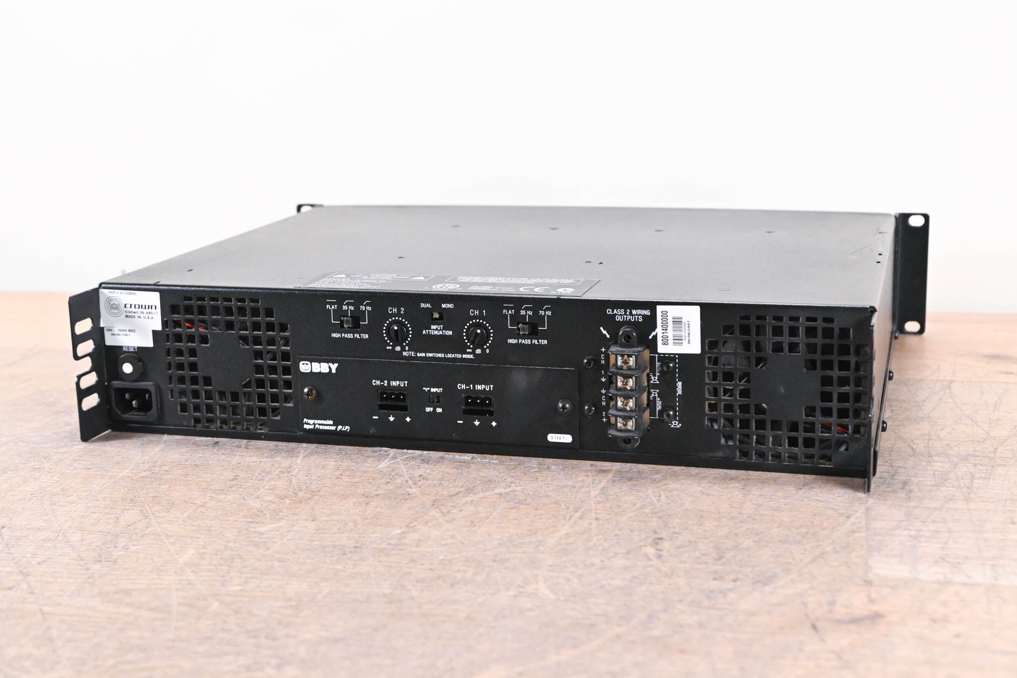 Crown CTs 3000 2-Channel Power Amplifier