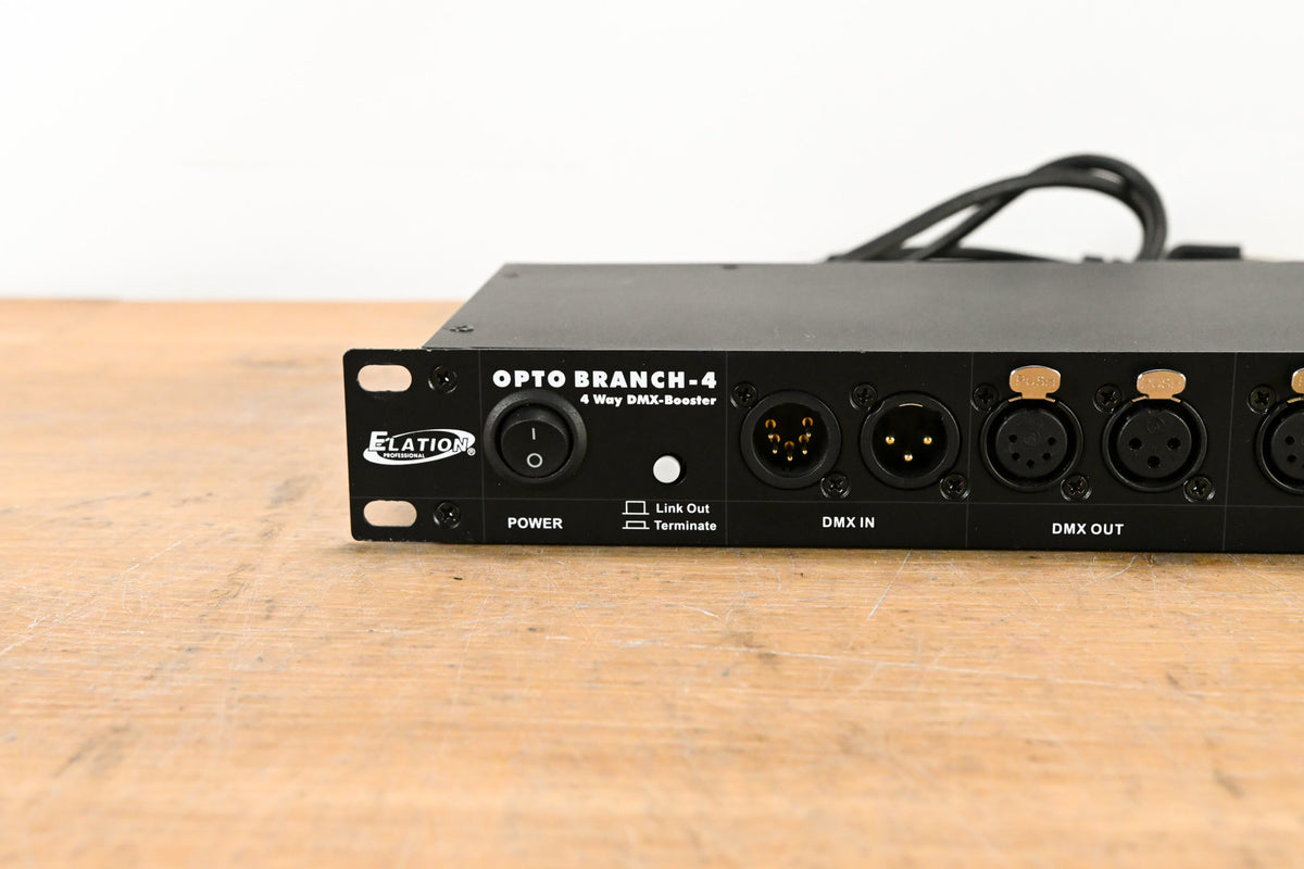 Elation Opto Branch-4 Four-Way DMX Distributor/Booster