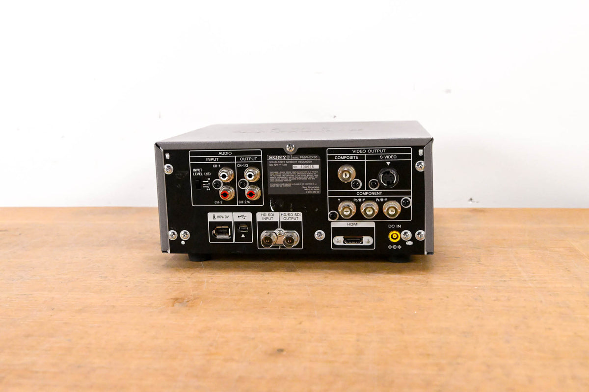 Sony PMW-EX30 XDCAM EX Recording Deck (NO POWER SUPPLY)