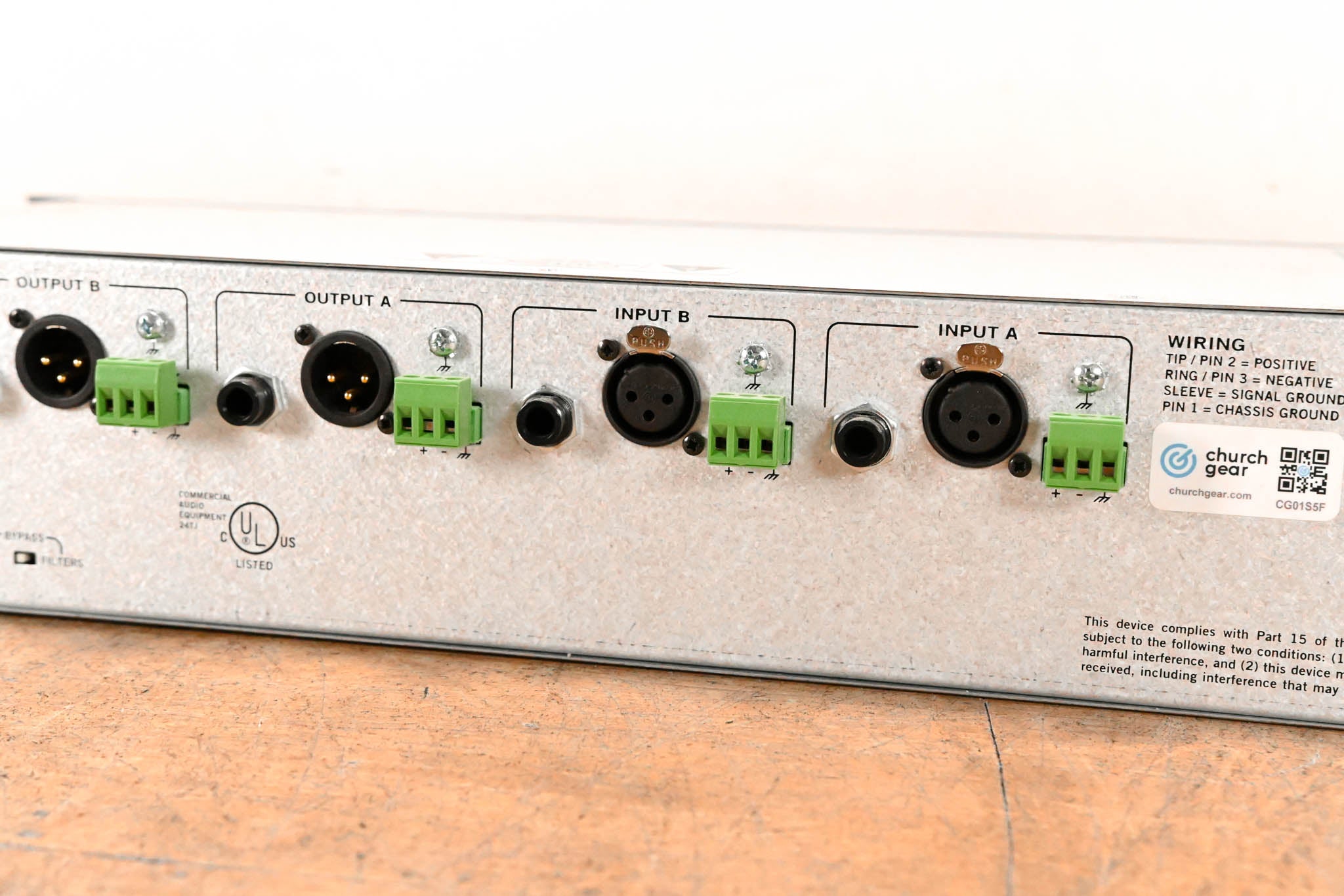 Rane DEQ 60 Dual Channel 30 Band Graphic Equalizer